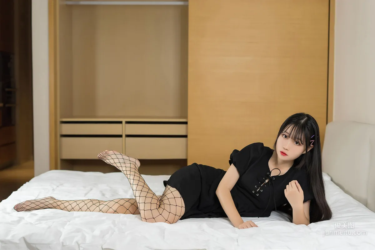[风之领域] NO.116 黑网袜少女 写真集37