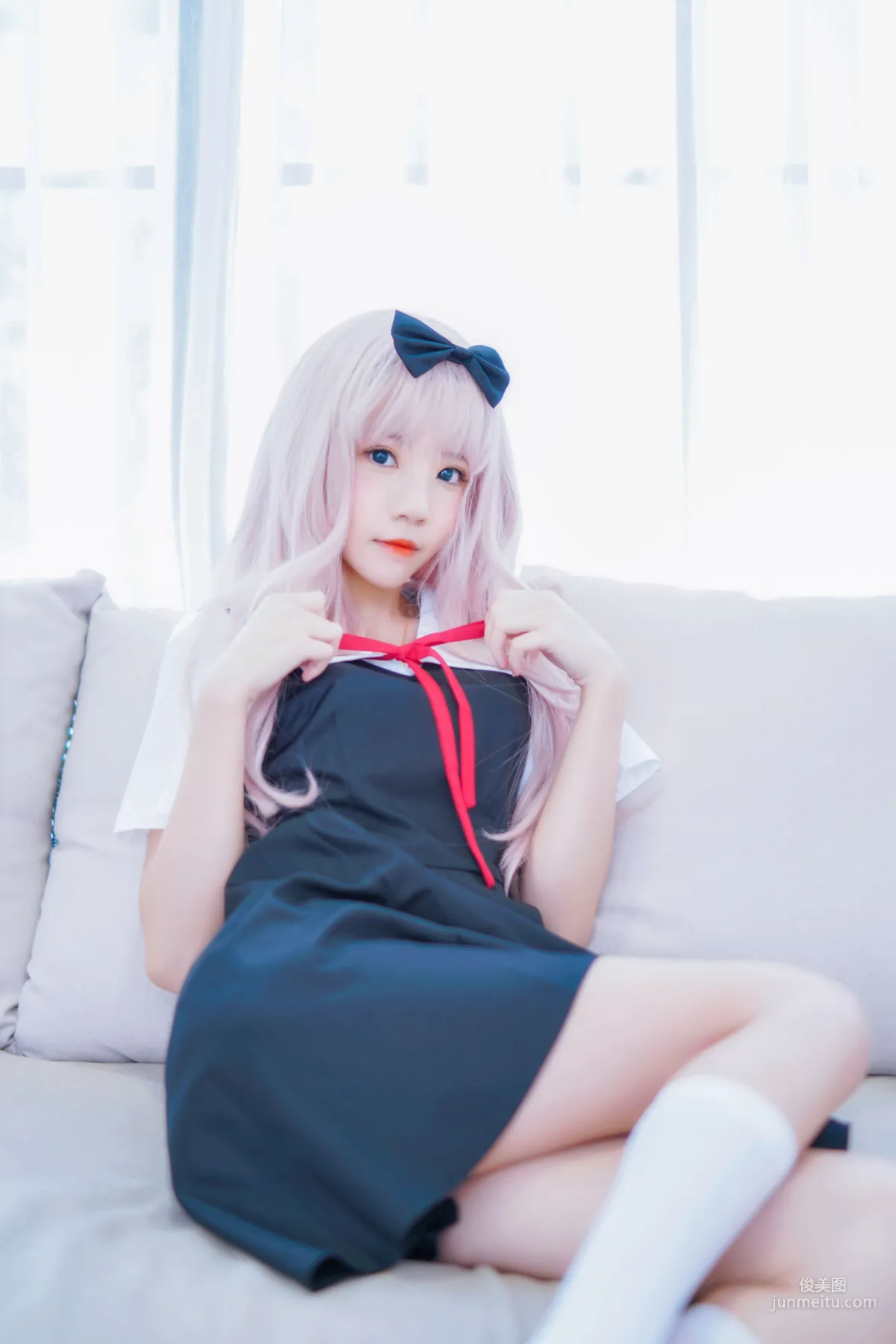桜桃喵《藤原千花》 [蘿莉COS] 寫真集 11