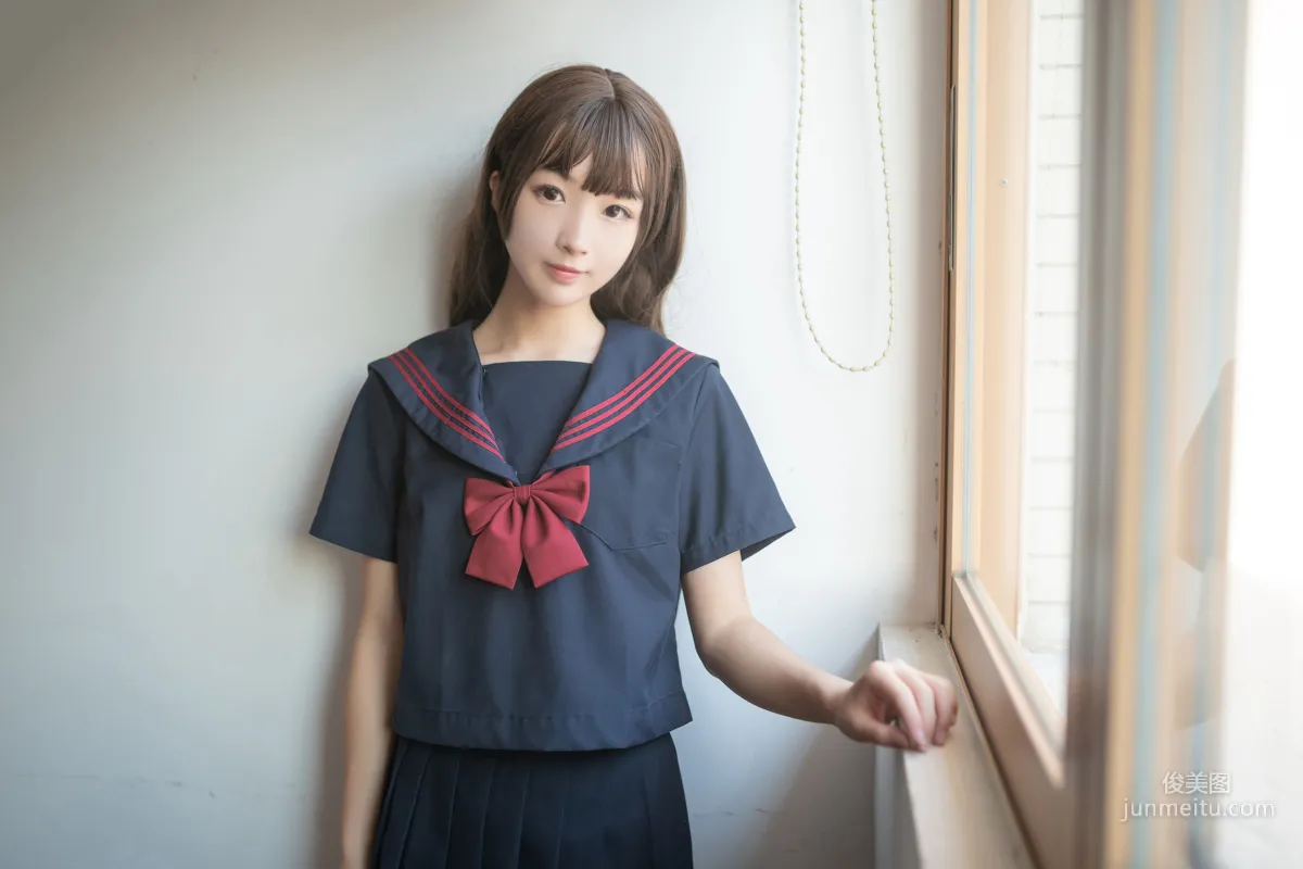 [風之領域] NO.127 愛心黑絲學妹 寫真集 2