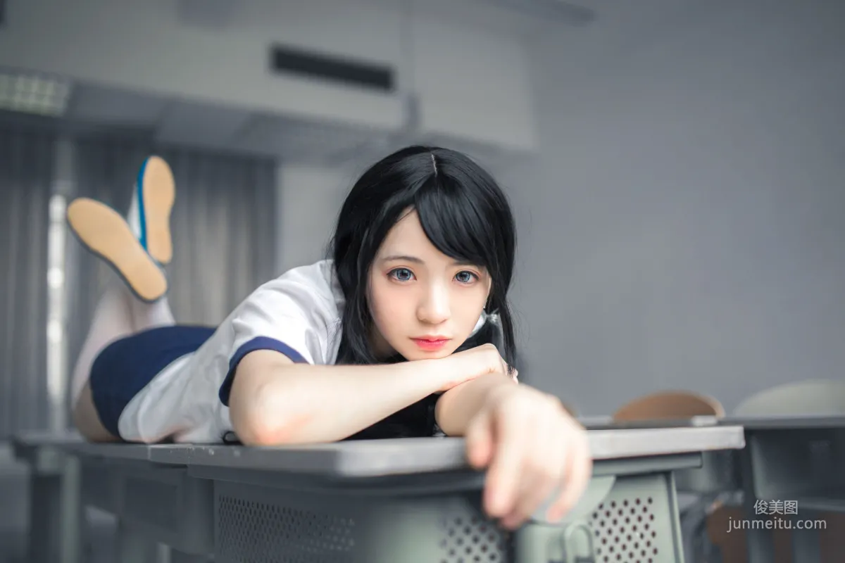 瘋貓ss《體操服白絲》 [蘿莉COS] 寫真集 27