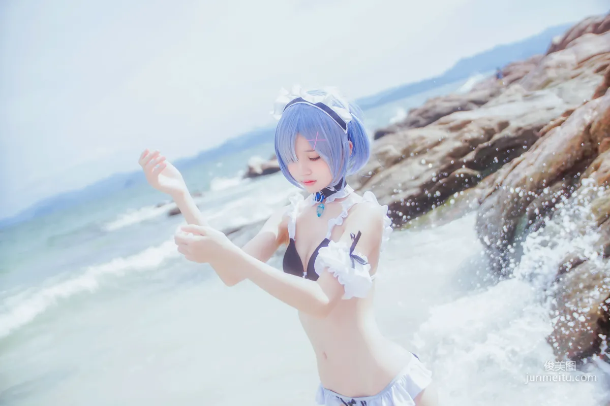桜桃喵《蕾姆COS》 [萝莉COS] 写真集3