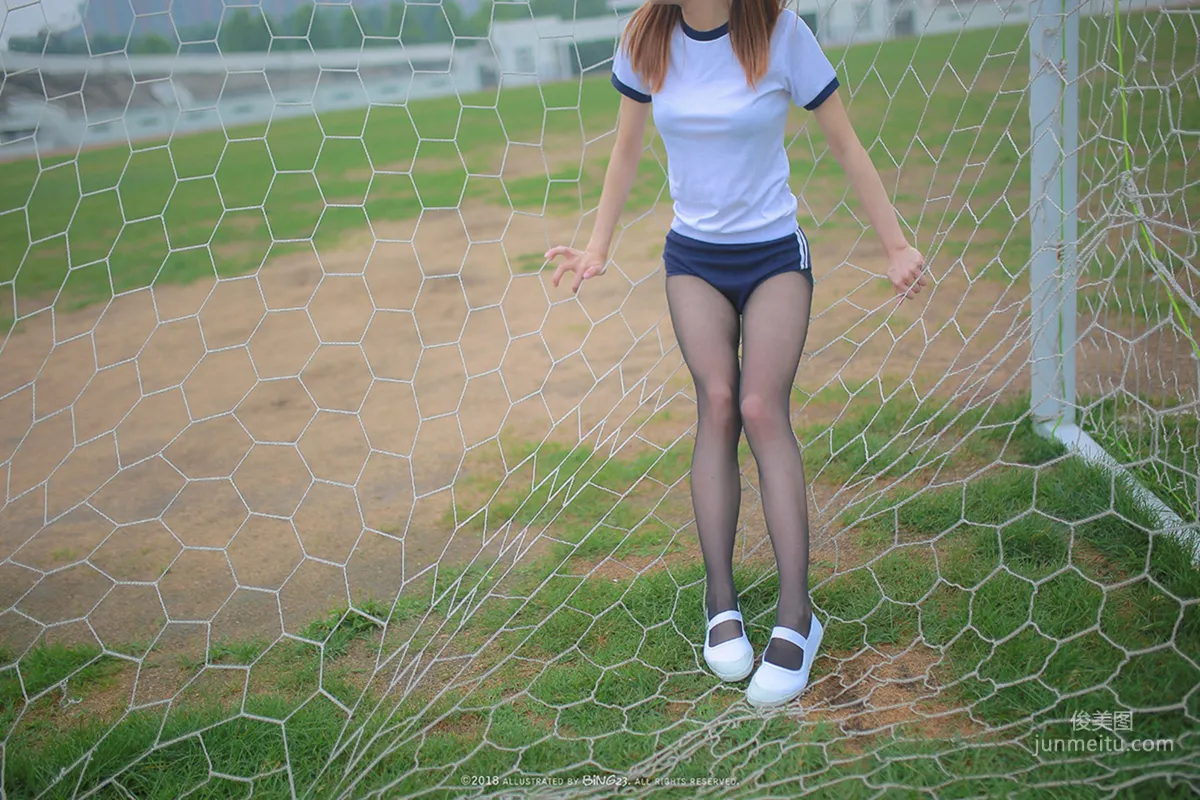 [风之领域] NO.091 运动场黑丝少女 写真集13