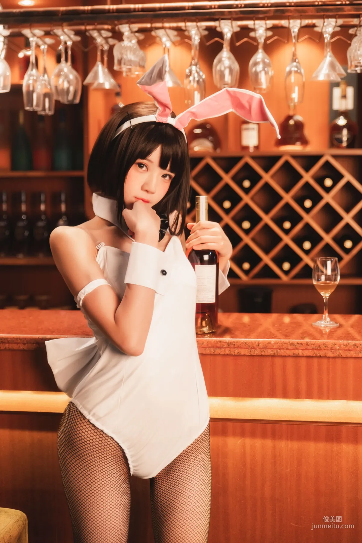 桜桃喵《(加藤惠)兔女郎》 [蘿莉COS] 寫真集 15