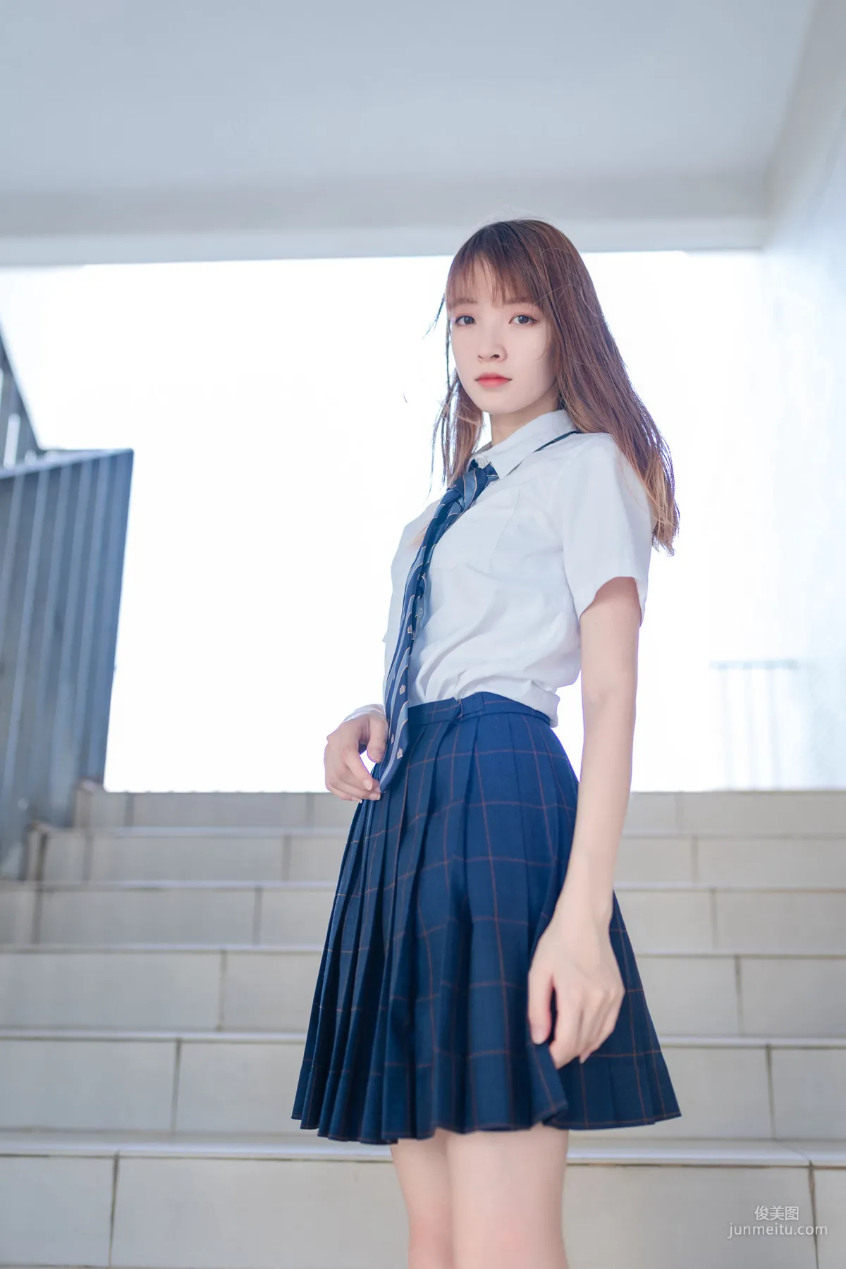 [风之领域] NO.070 午后阳光下的黑丝学妹 写真集44