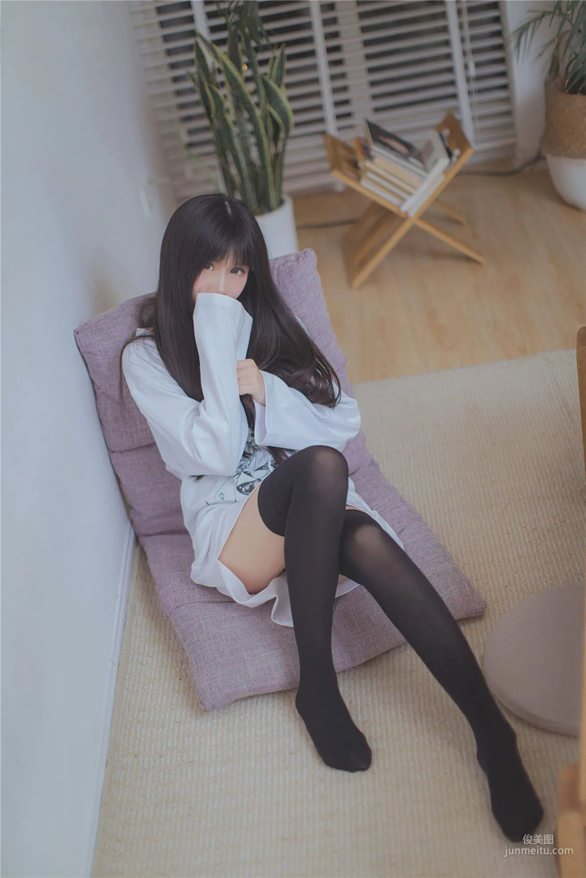 [风之领域] NO.079 长发的黑丝学妹 写真集26