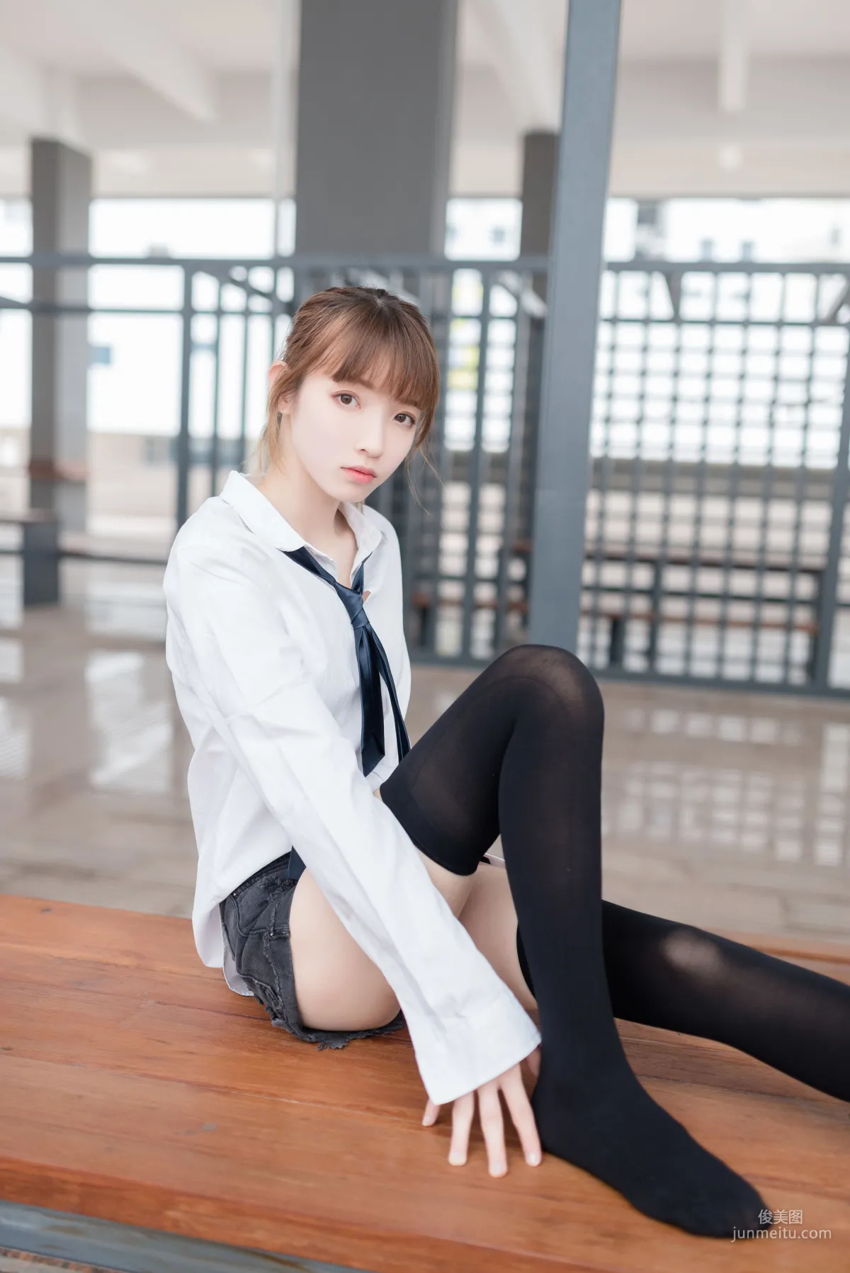 [風之領域] NO.039 白襯衫黑絲美腿 寫真集 36