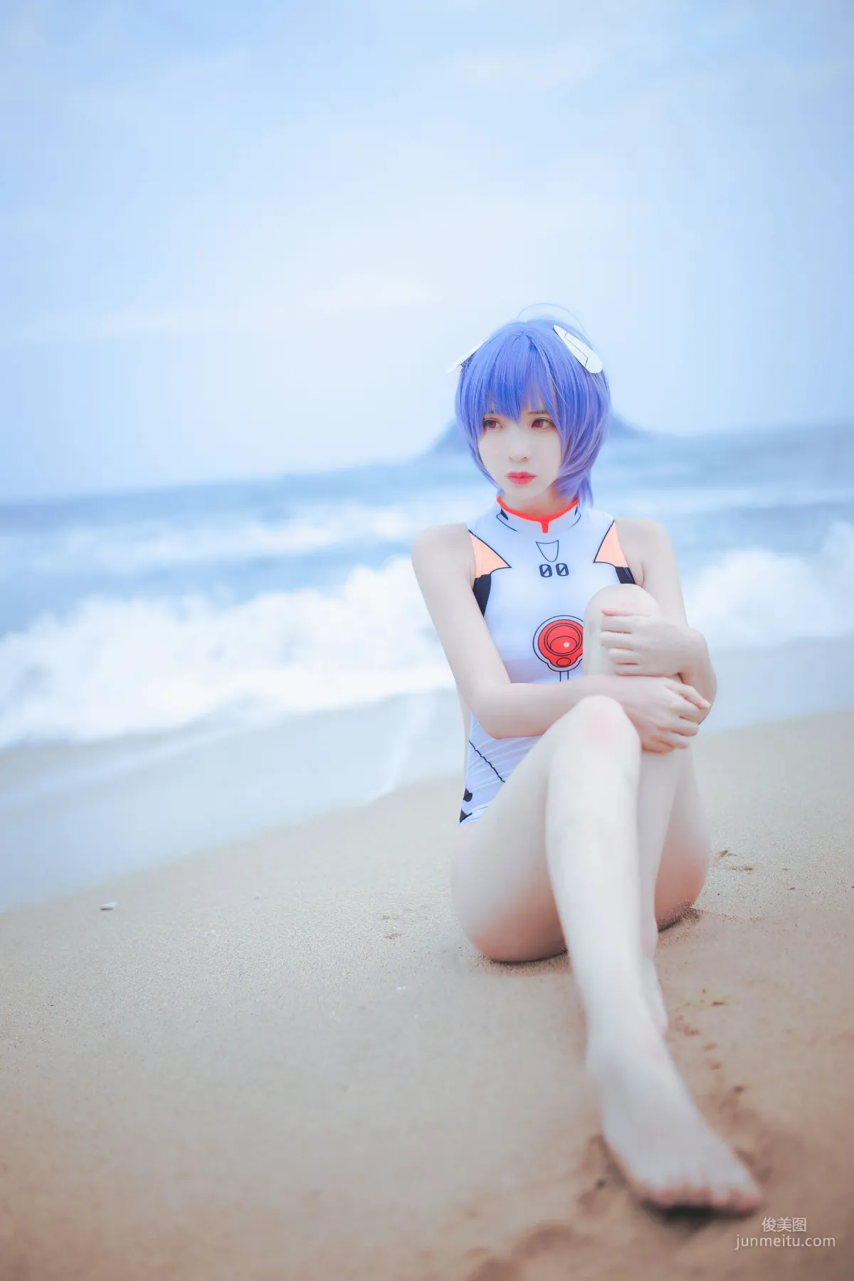 疯猫ss《泳装凌波女神》 [萝莉COS] 写真集37
