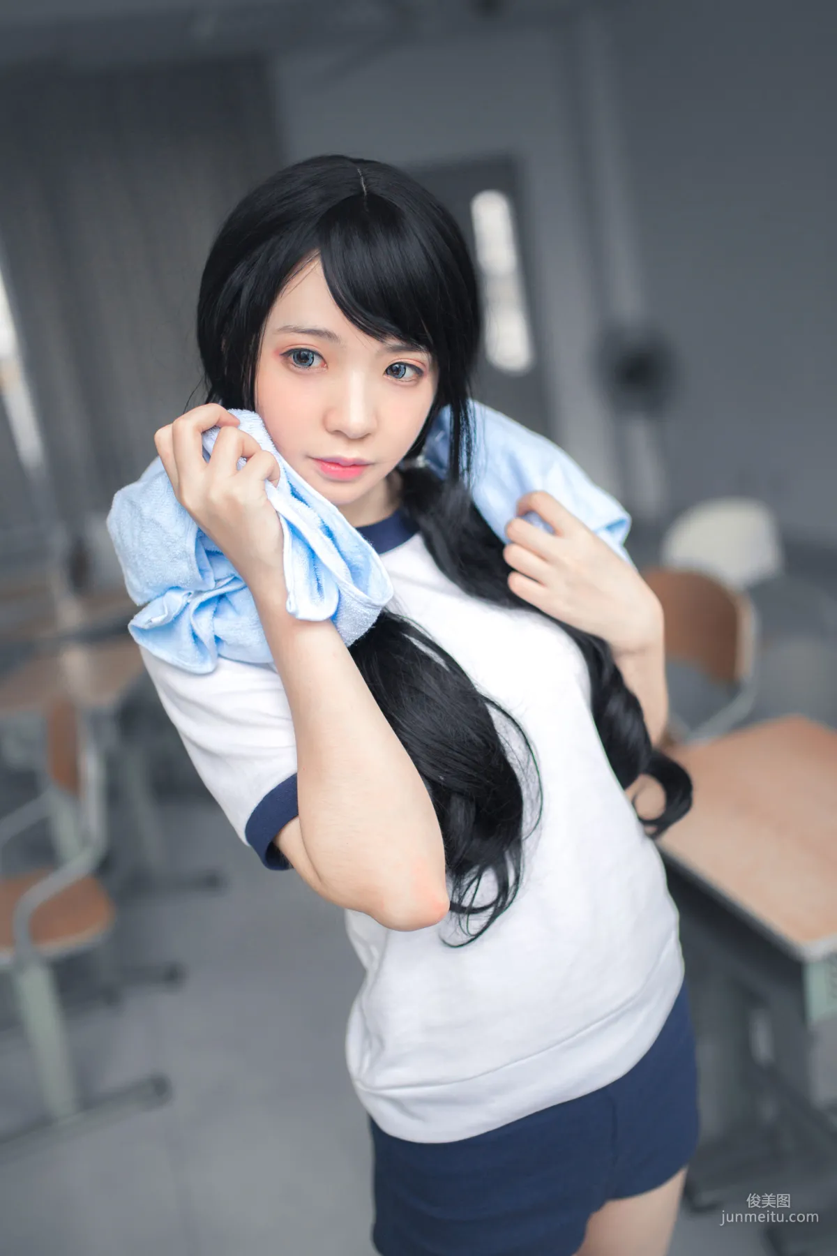瘋貓ss《體操服白絲》 [蘿莉COS] 寫真集 45
