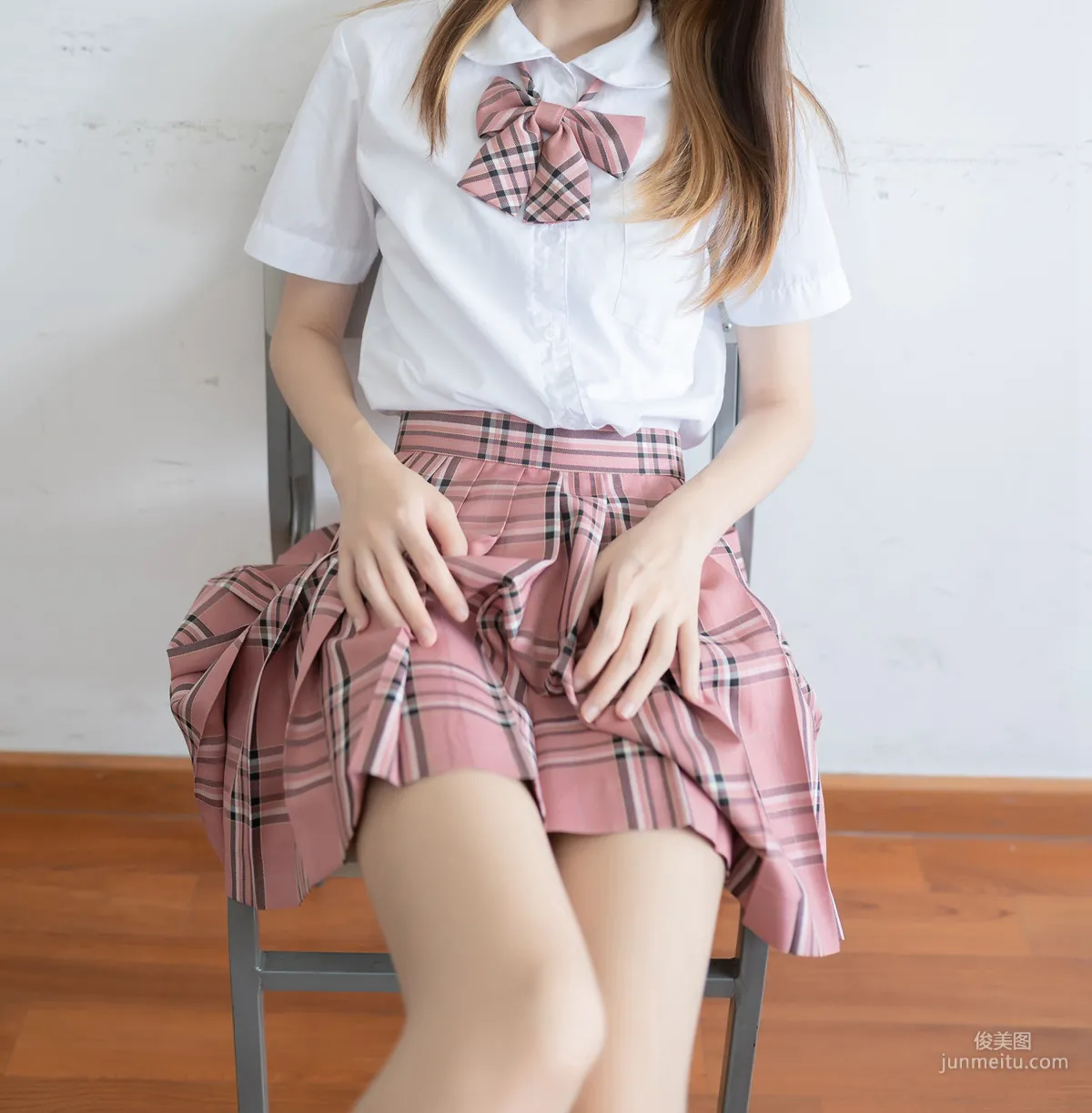 [风之领域] NO.108 JK学妹风情百褶裙 写真集36