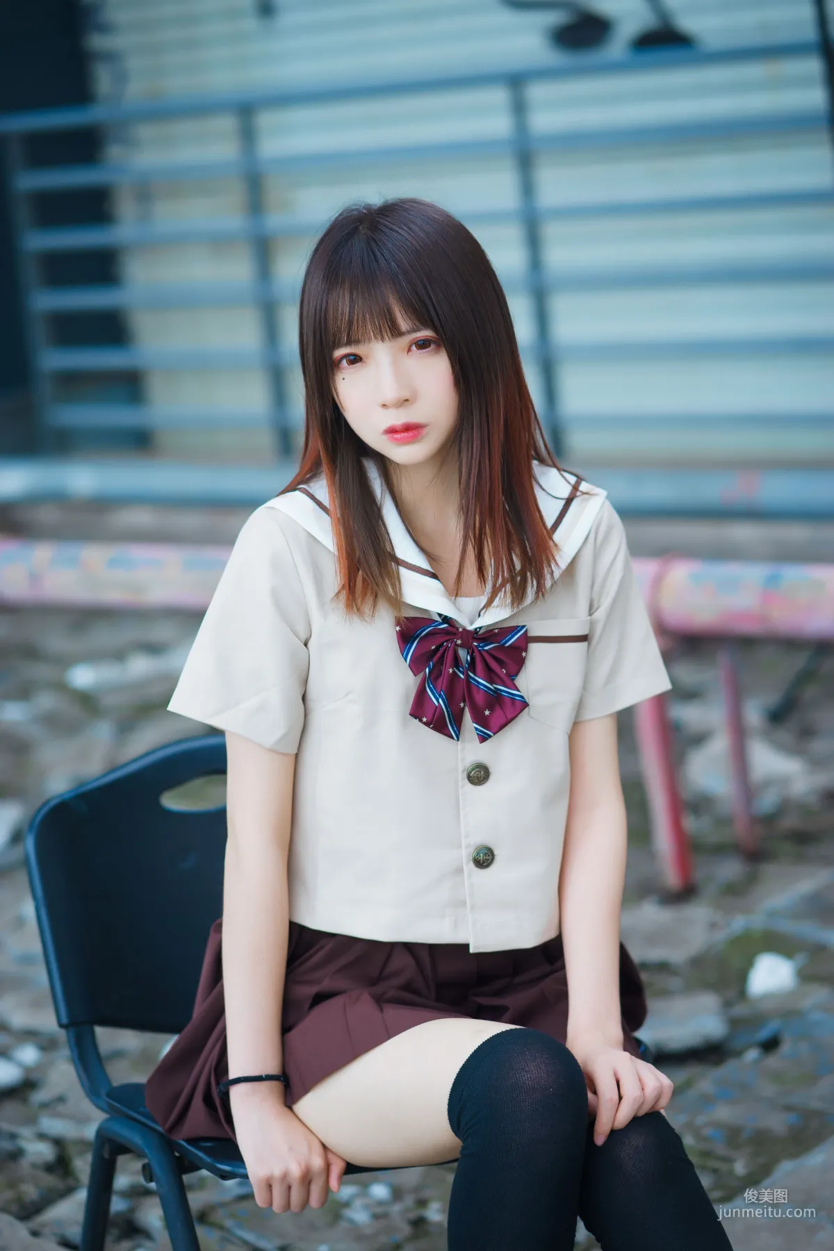 瘋貓ss《絲襪狂想曲(傘)》 [蘿莉COS] 寫真集 12