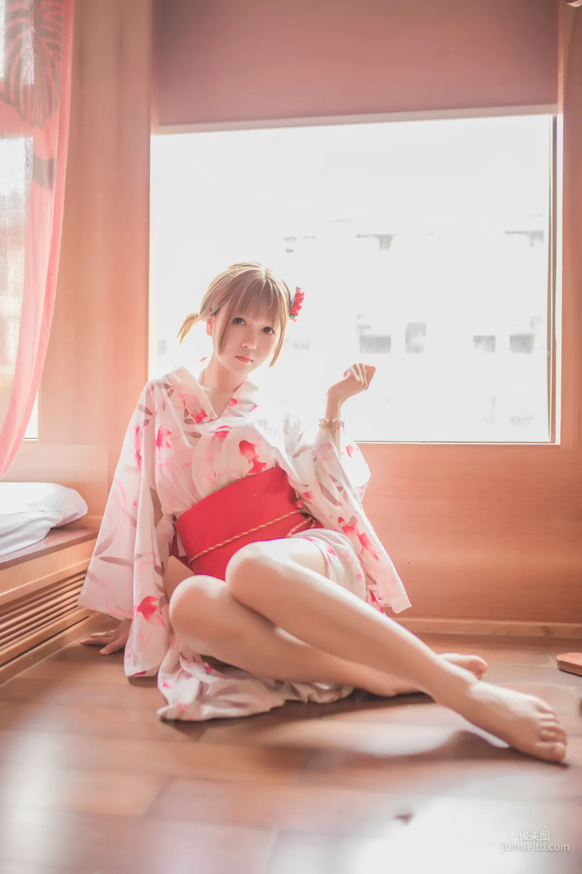 Yoko宅夏《妹湯物語(和服)》 [蘿莉COS] 寫真集 18