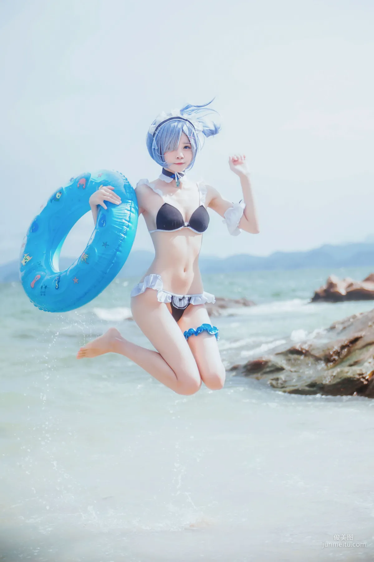桜桃喵《蕾姆COS》 [萝莉COS] 写真集19