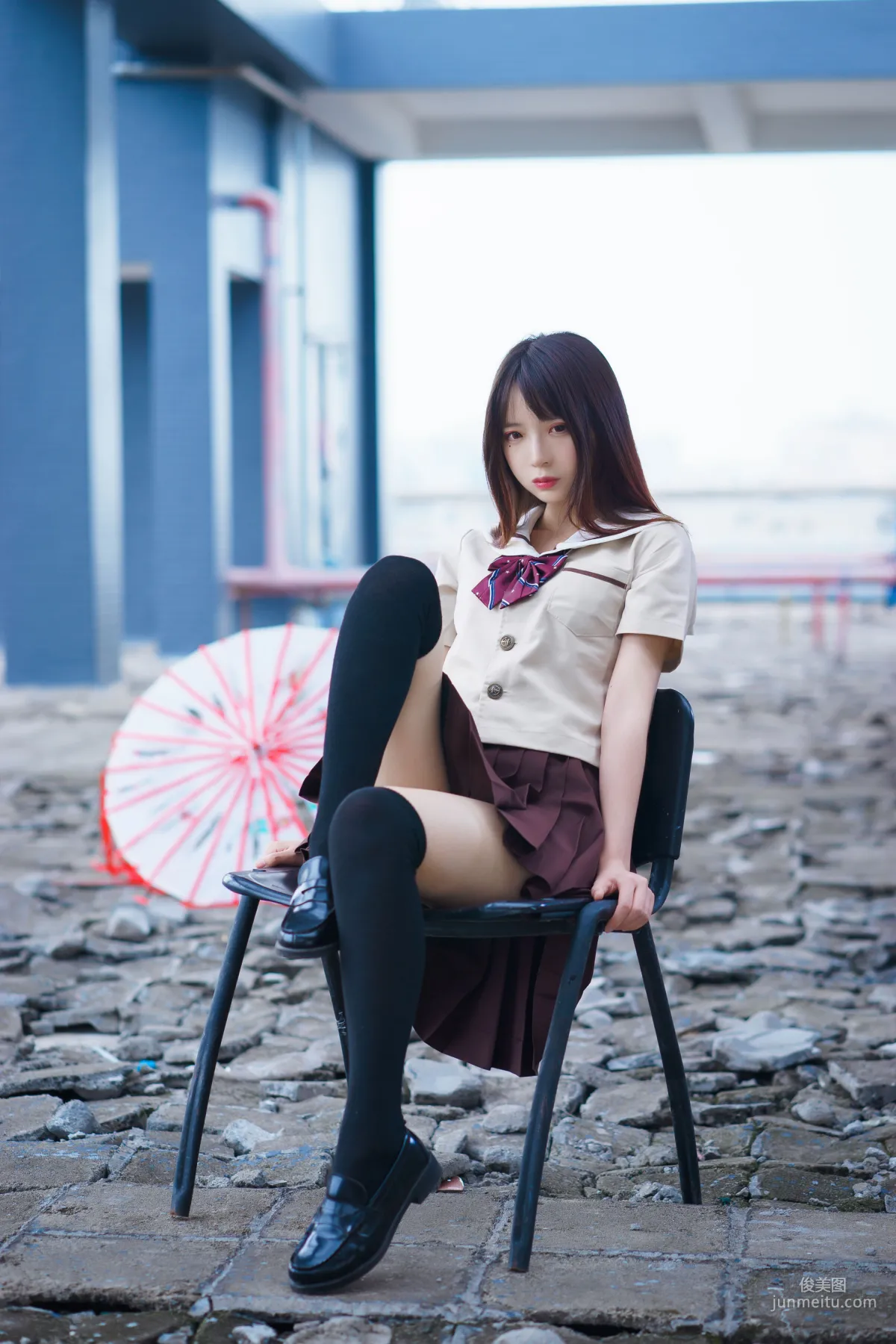 瘋貓ss《絲襪狂想曲(傘)》 [蘿莉COS] 寫真集 7