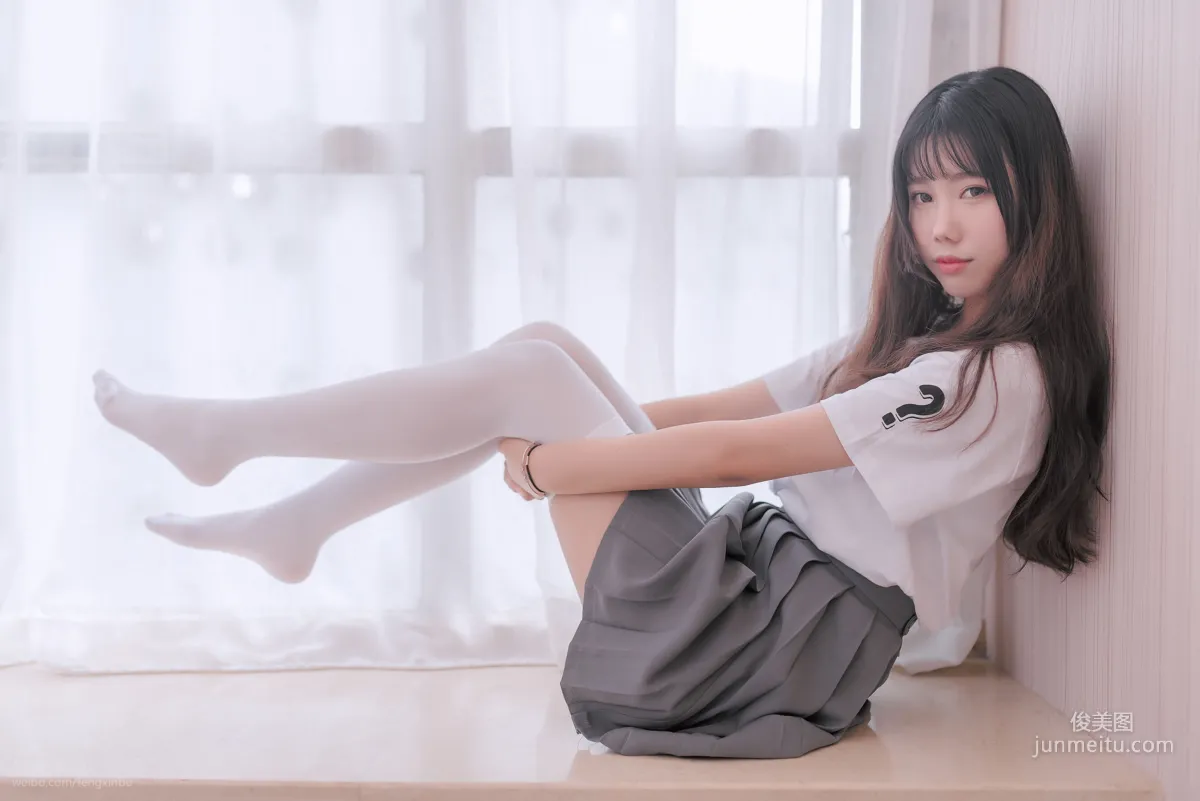 [风之领域] NO.040 纯纯女孩性感白丝 写真集35