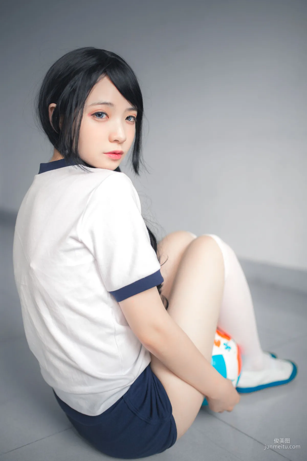 瘋貓ss《體操服白絲》 [蘿莉COS] 寫真集 34