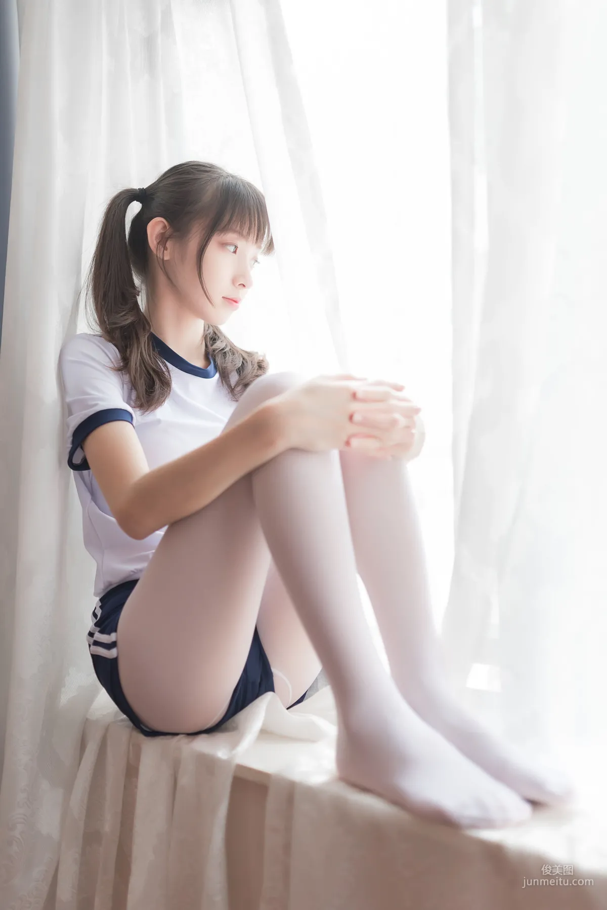[风之领域] NO.006 运动白丝少女 写真集3