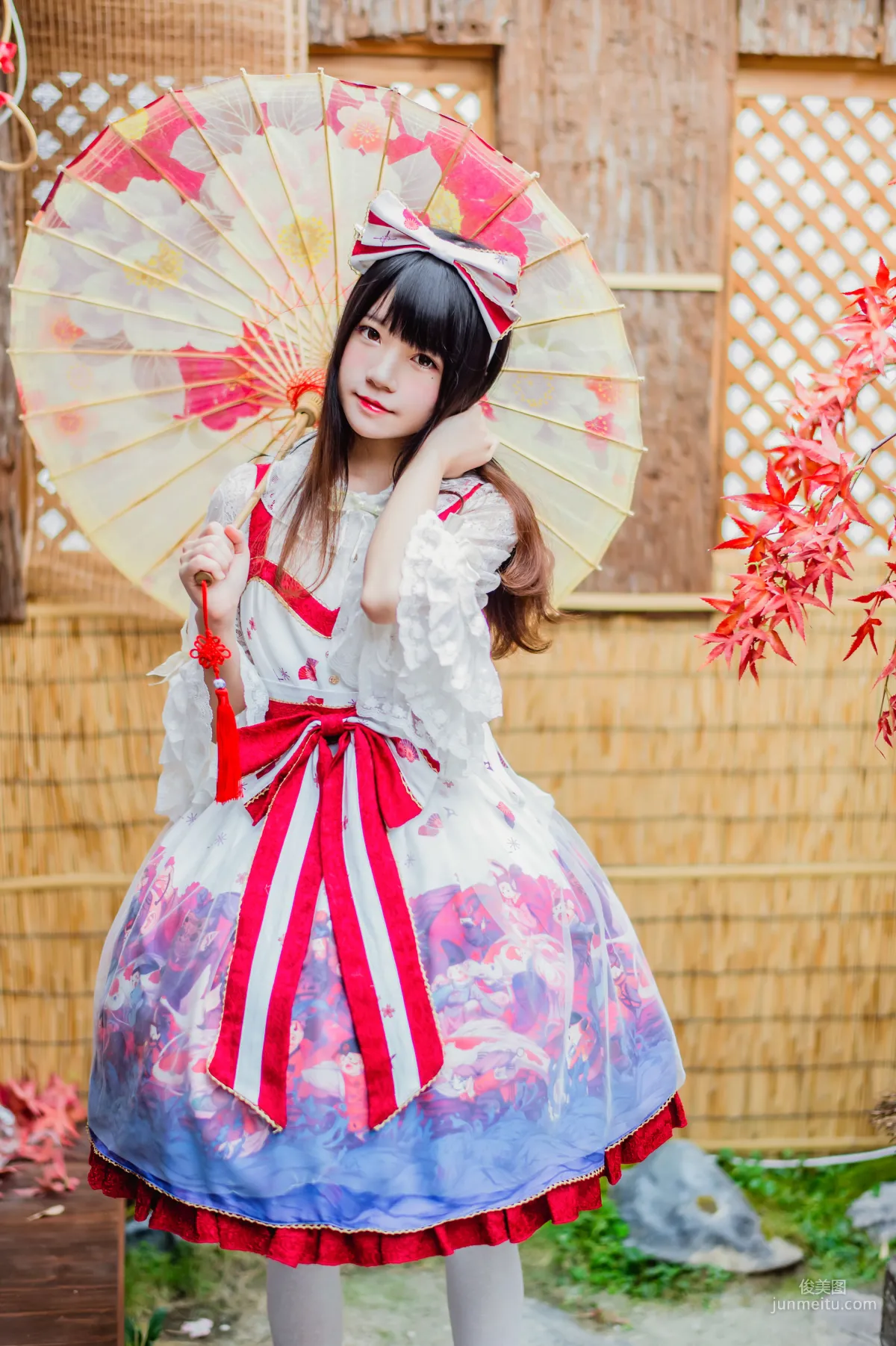 桜桃喵《和風lolita》 [蘿莉COS] 寫真集 18