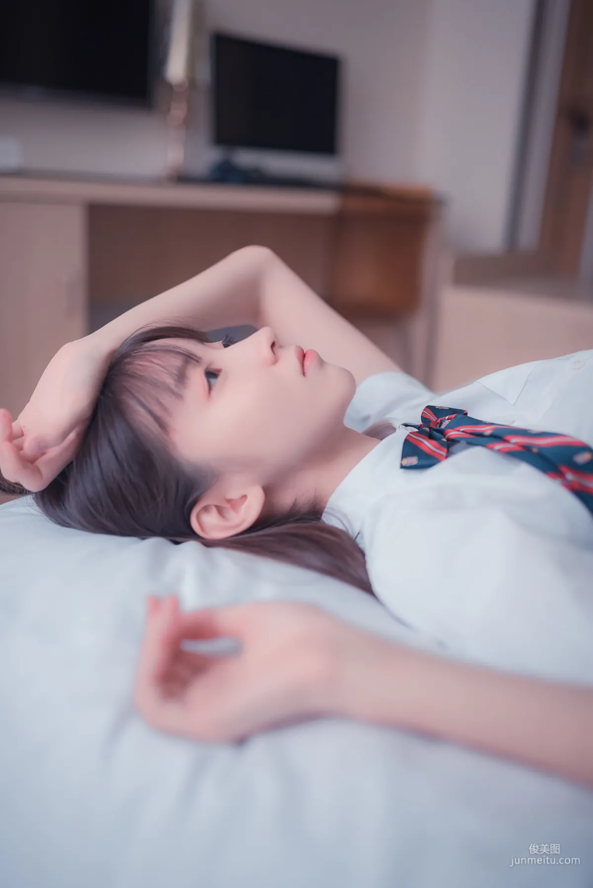 [風之領域] NO.004 鄰家白絲清新女孩 寫真集 26