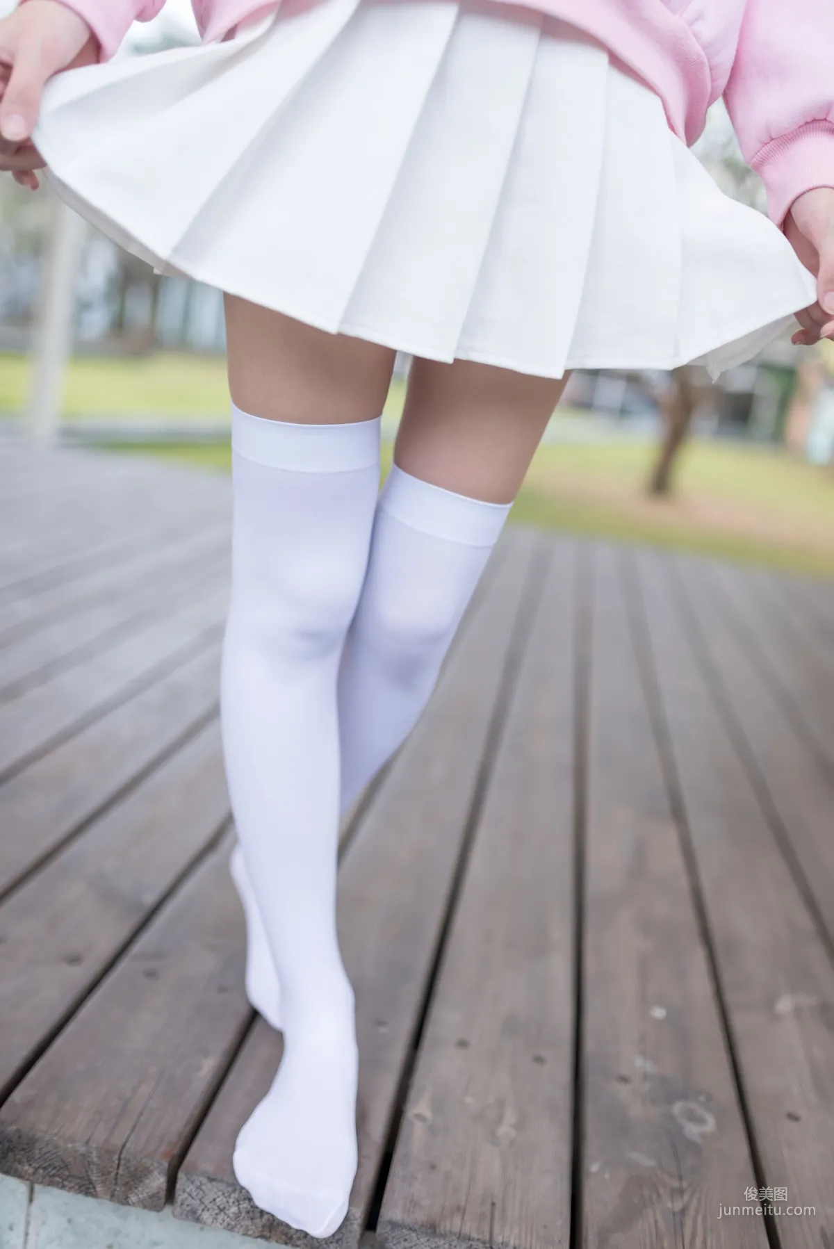 [风之领域] NO.001 白丝超短裙 写真集30
