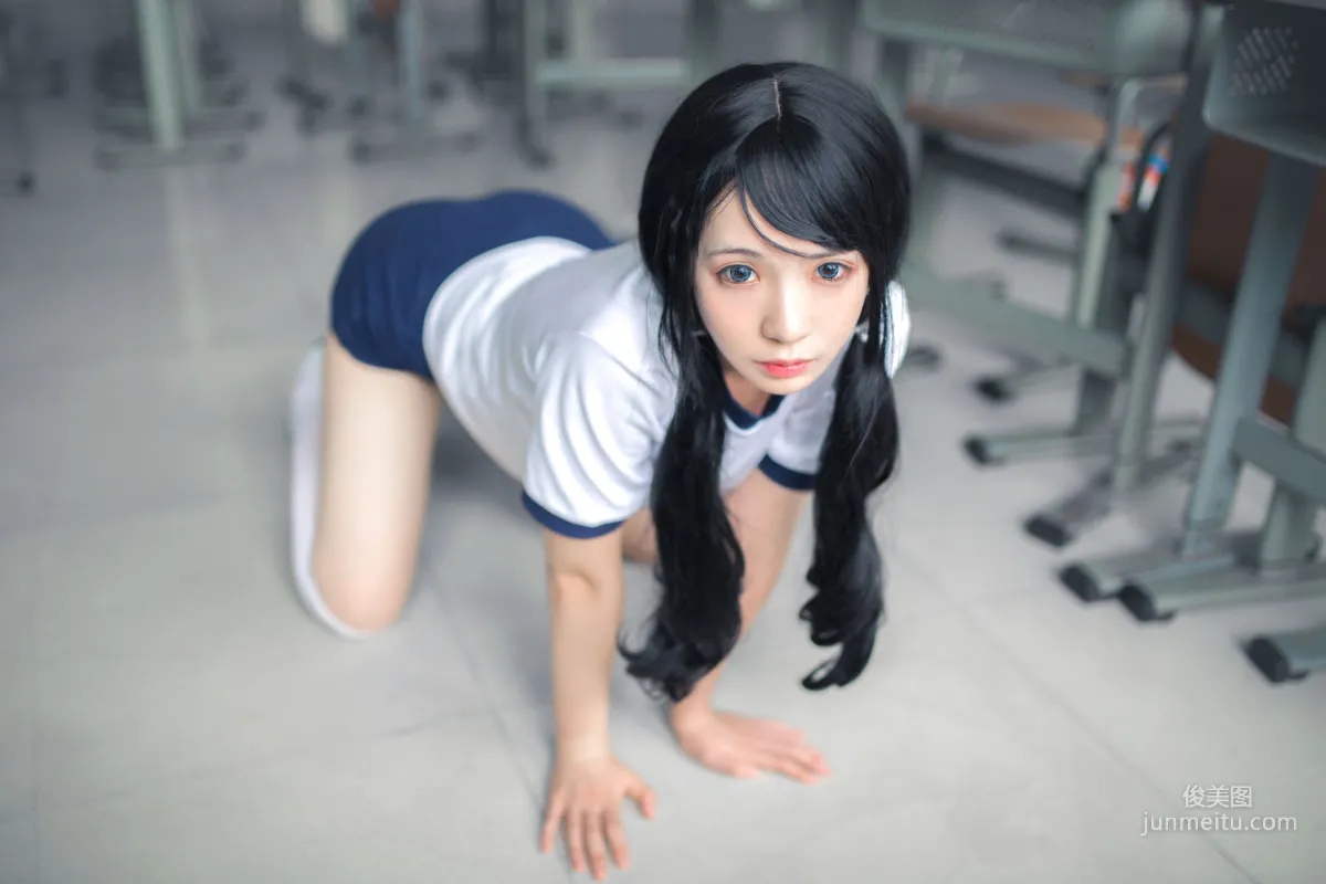 瘋貓ss《體操服白絲》 [蘿莉COS] 寫真集 42
