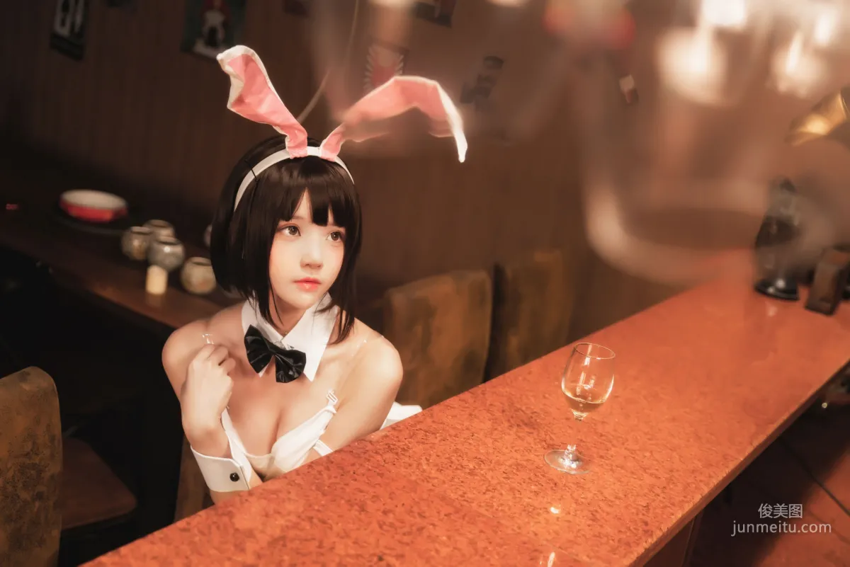 桜桃喵《(加藤惠)兔女郎》 [蘿莉COS] 寫真集 8