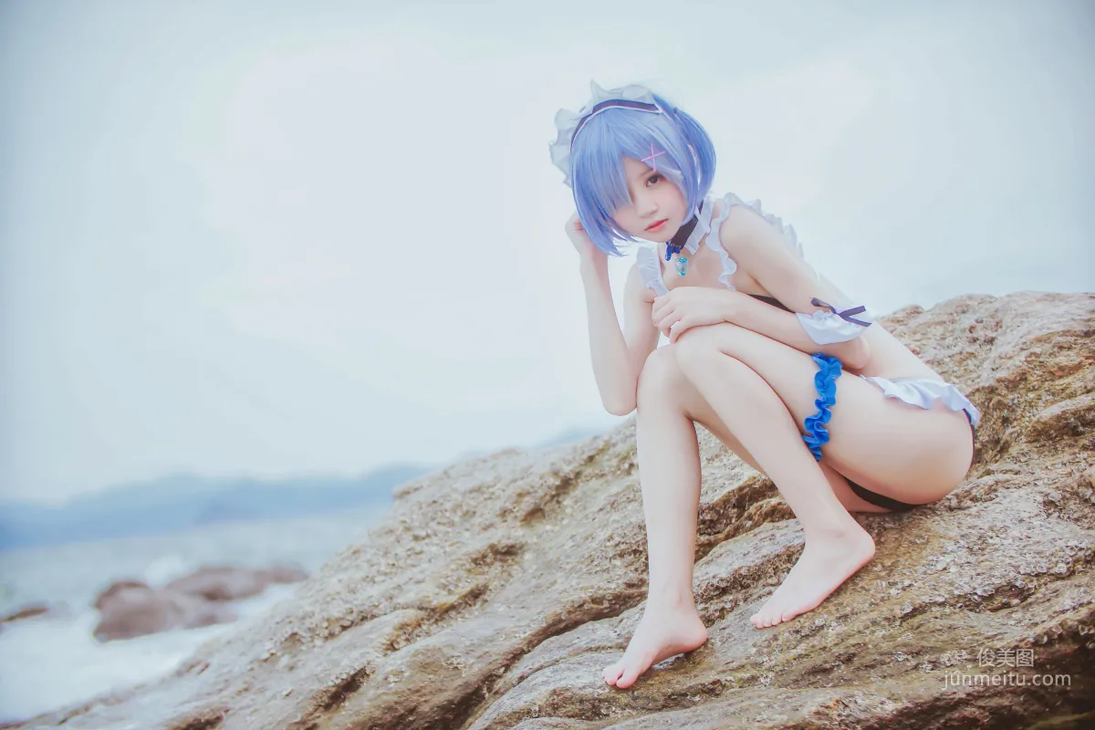 桜桃喵《蕾姆COS》 [萝莉COS] 写真集33
