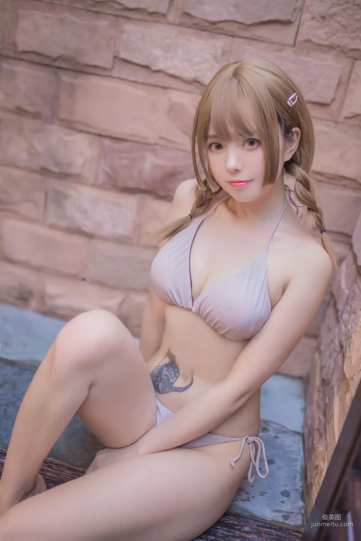 Yoko宅夏《妹湯物語(泳裝)》 [蘿莉COS] 寫真集 45