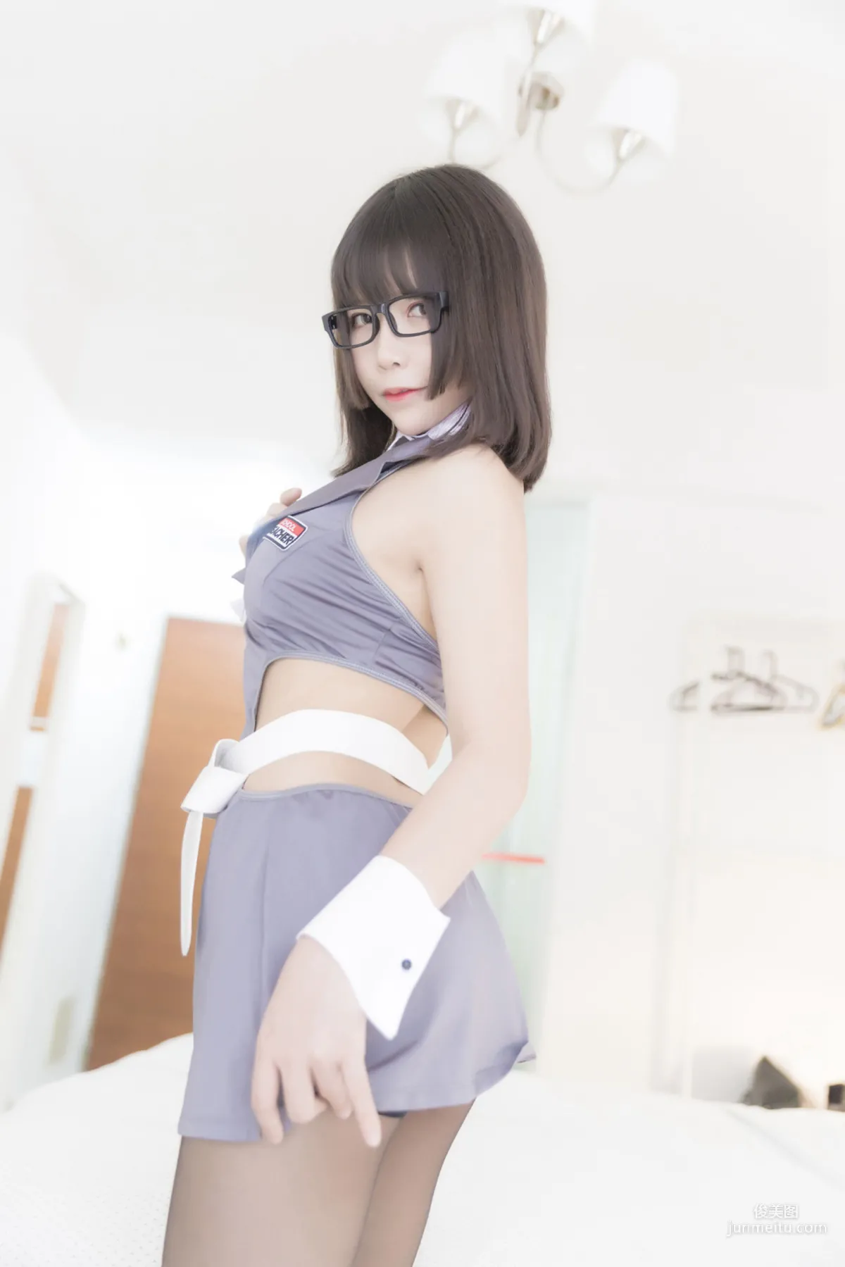 [風之領域] NO.122 情趣制服眼鏡妹 寫真集 35