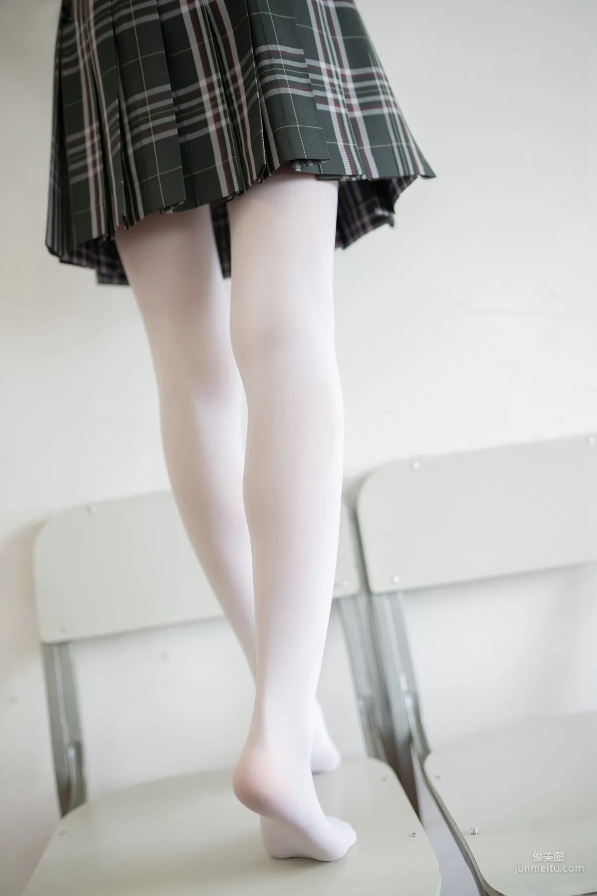 [风之领域] NO.069 教室白丝长腿 写真集39