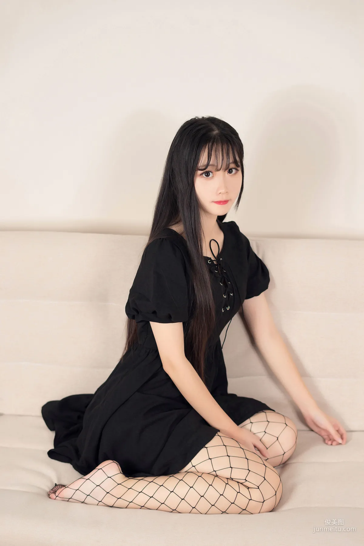 [风之领域] NO.116 黑网袜少女 写真集7