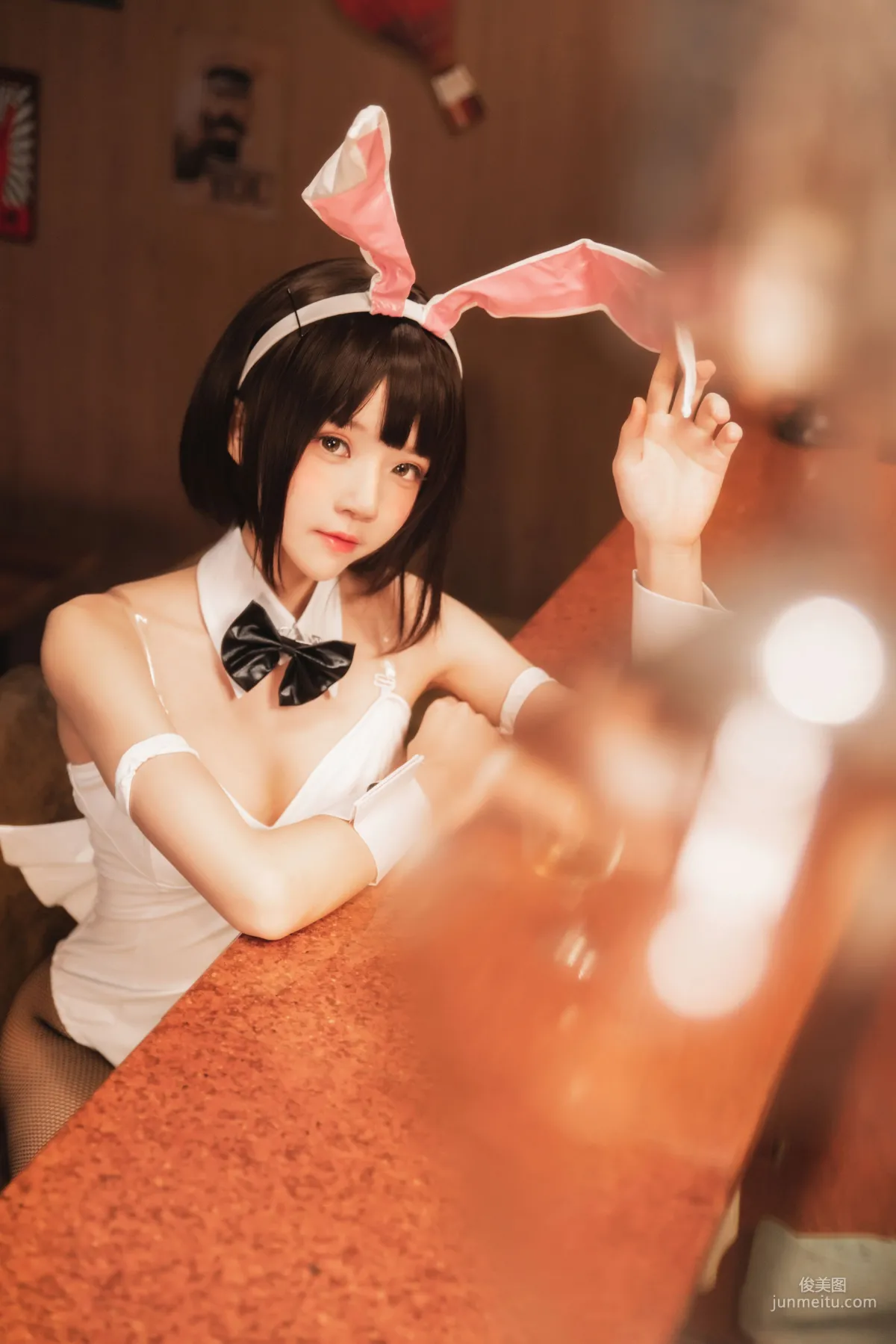 桜桃喵《(加藤惠)兔女郎》 [蘿莉COS] 寫真集 9