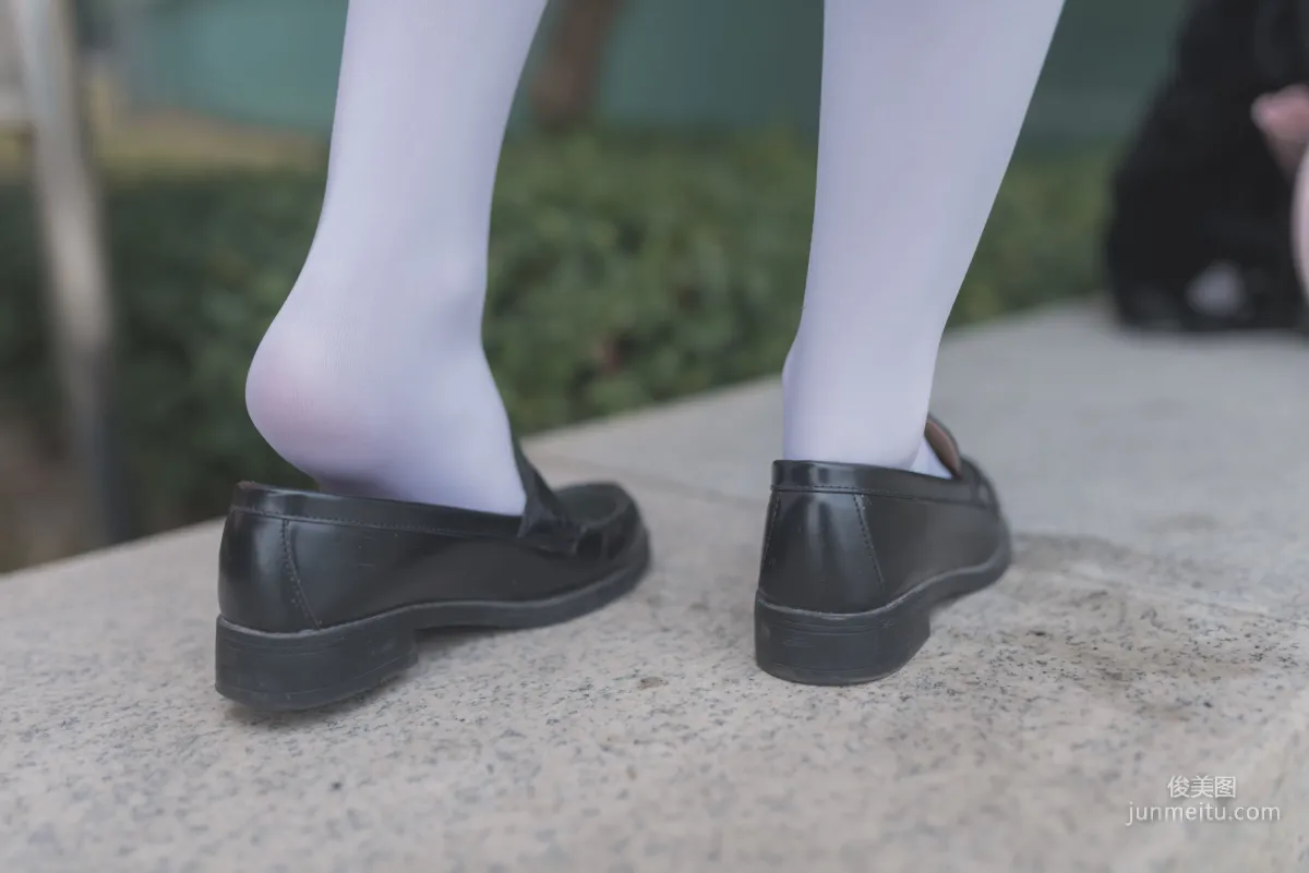 [Fengzhi Lingyu] NO.021 Schoolgirl Outdoor Black Stockings 1, Photo Set photo 32