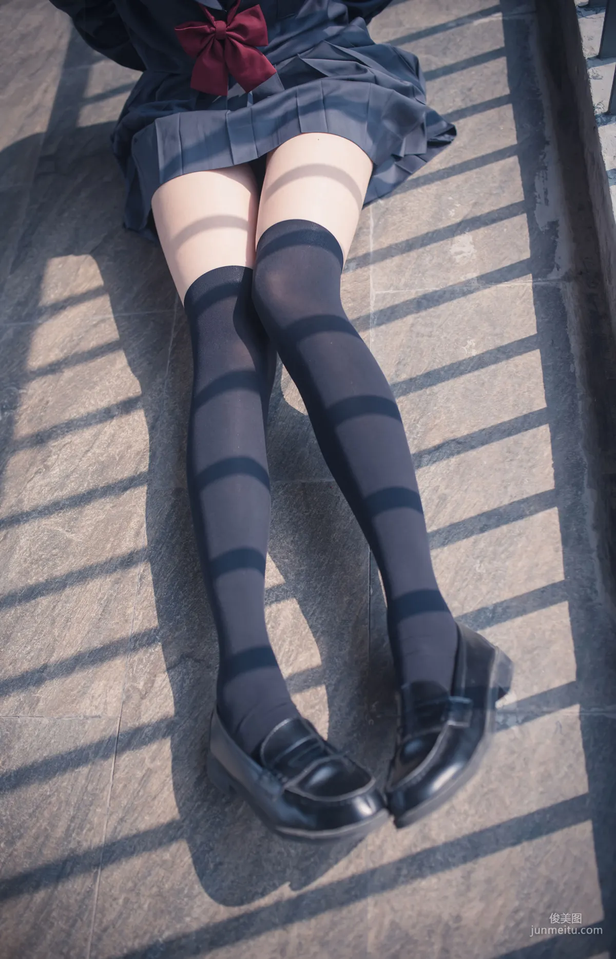 [风之领域] NO.120 超短情趣制服黑丝长腿2 写真集8