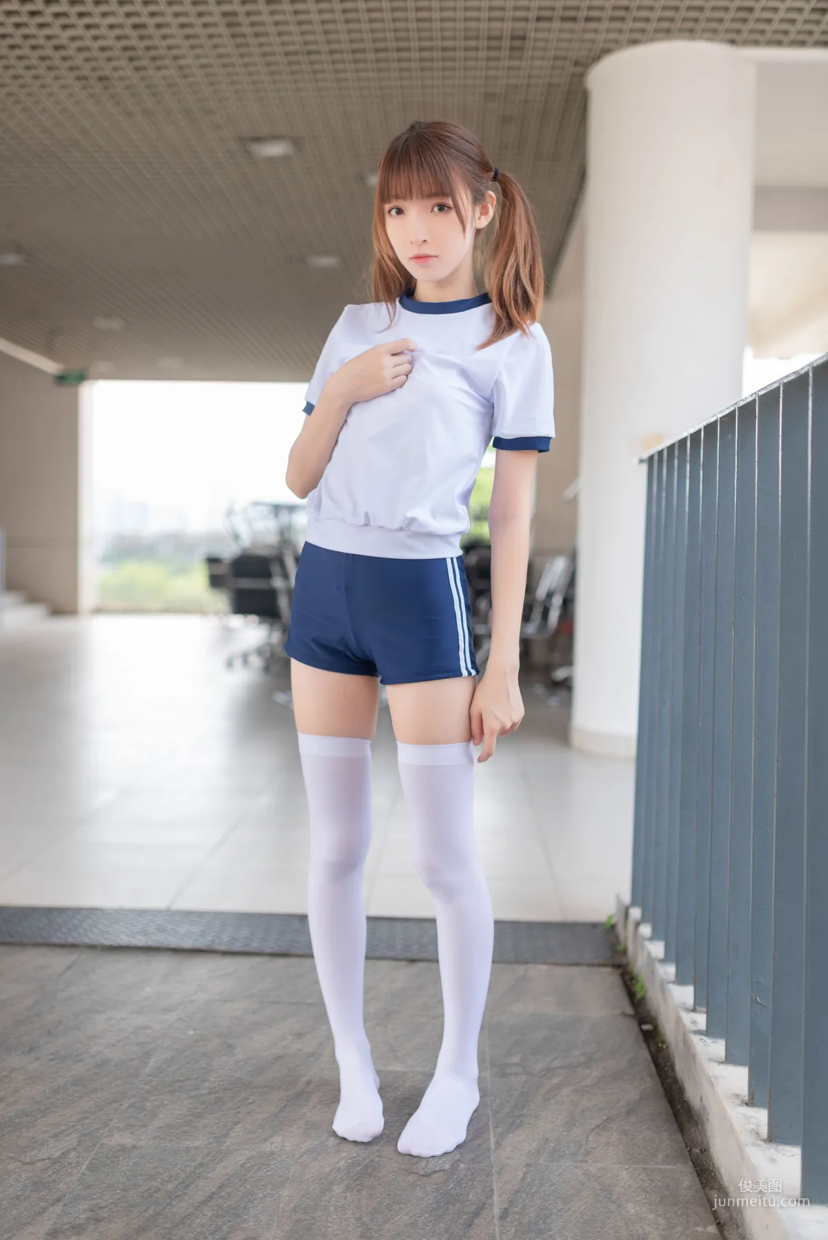 [风之领域] NO.045 清新体操服白丝女孩 写真集31