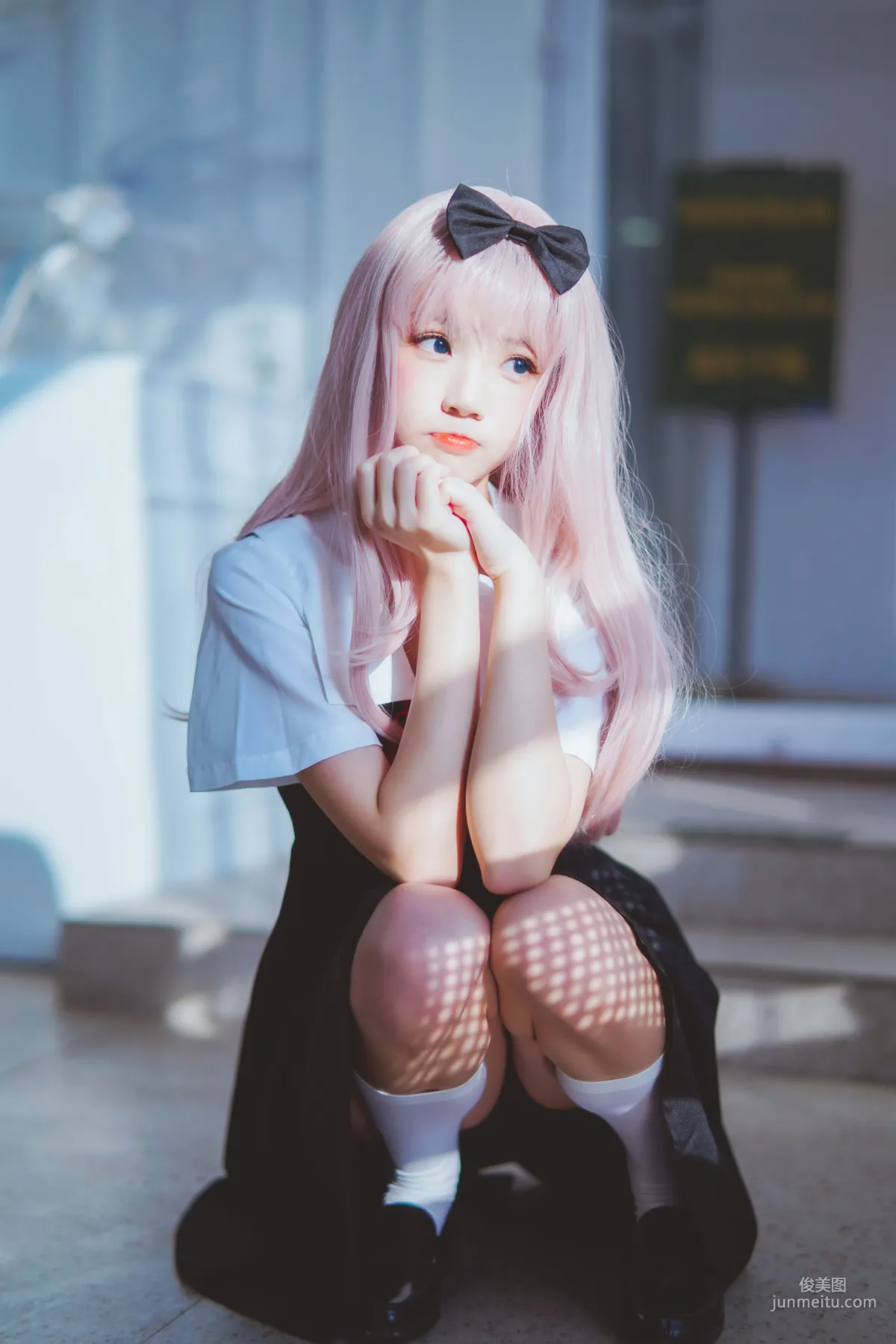 桜桃喵《藤原千花》 [蘿莉COS] 寫真集 15