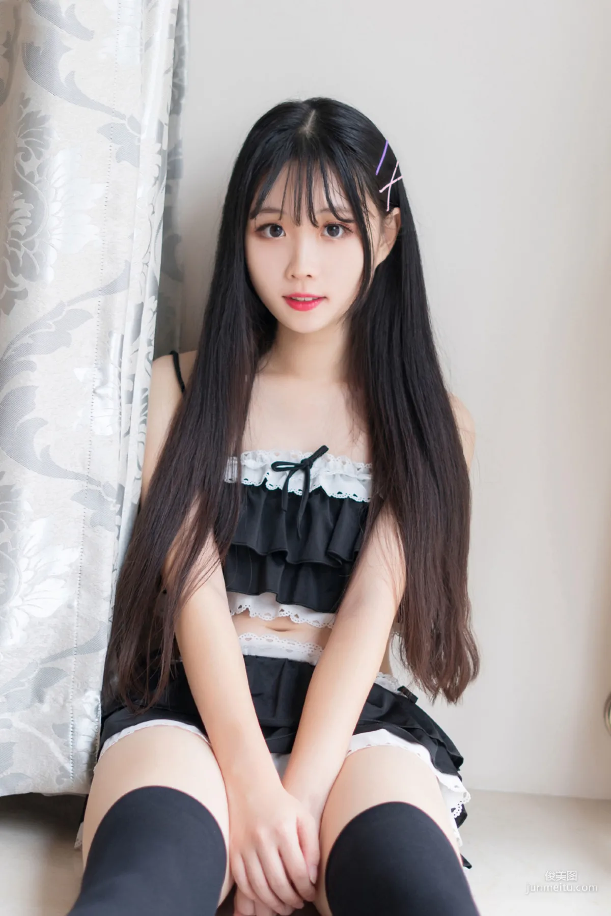 [風之領域] NO.114 長發黑絲少女 寫真集 1
