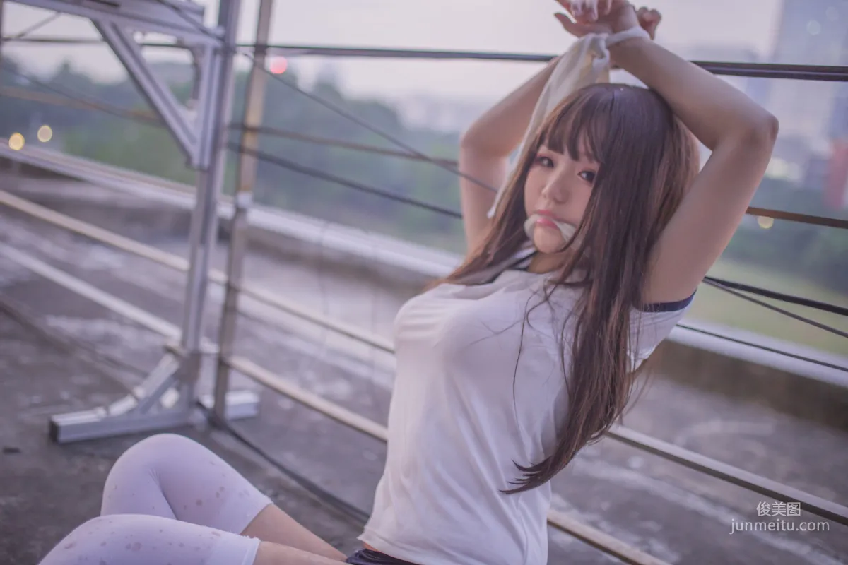 Yoko宅夏《白丝捆绑》 [萝莉COS] 写真集24