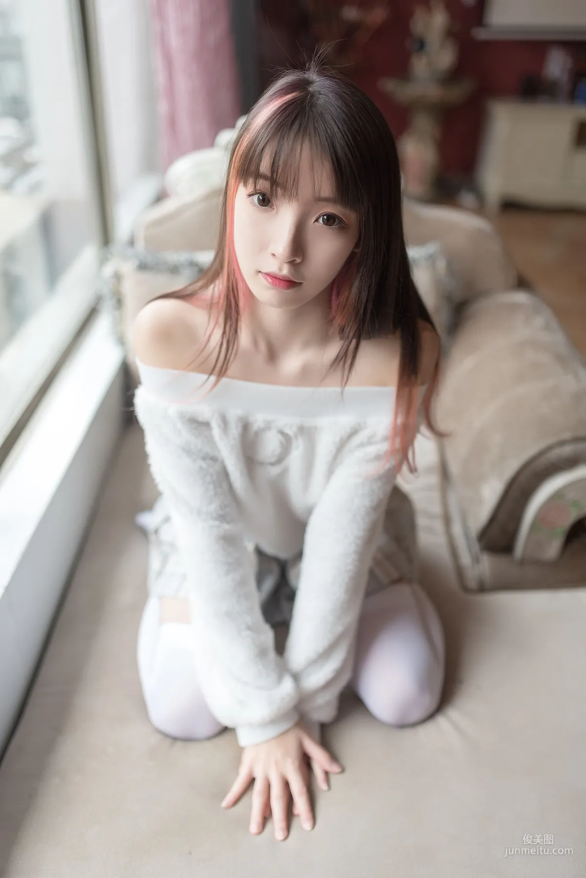 [風之領域] NO.013 富貴少女白絲 寫真集 5