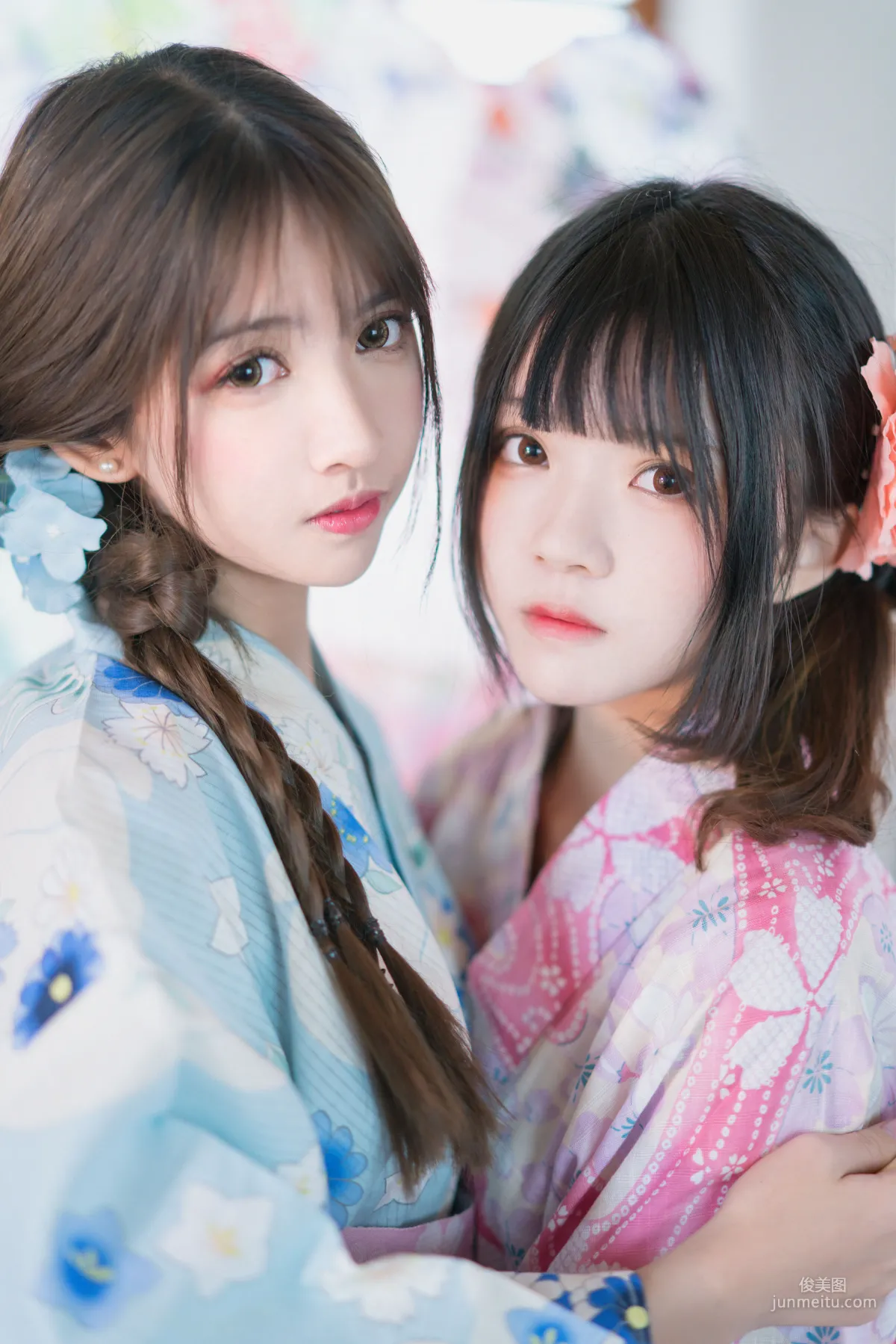 桜桃喵&鳗鱼霏子《百合》》 [萝莉COS] 写真集2