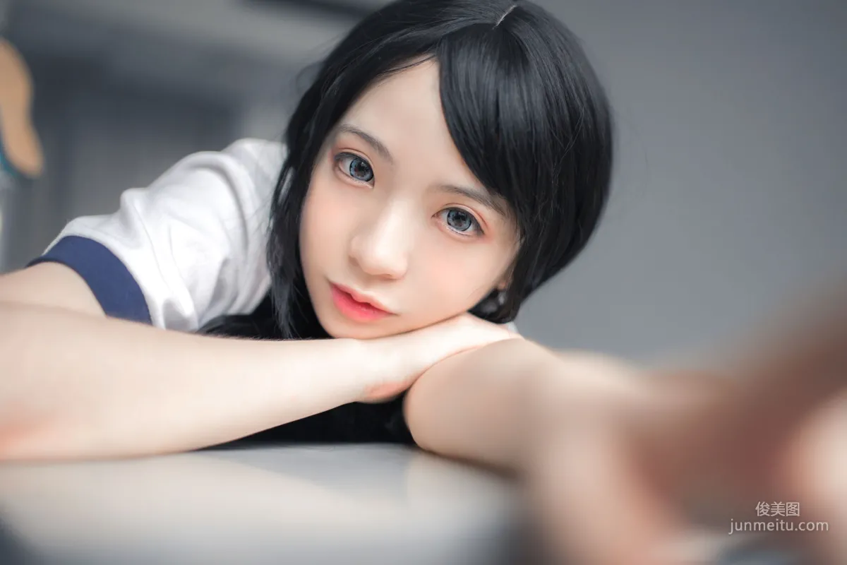 瘋貓ss《體操服白絲》 [蘿莉COS] 寫真集 26