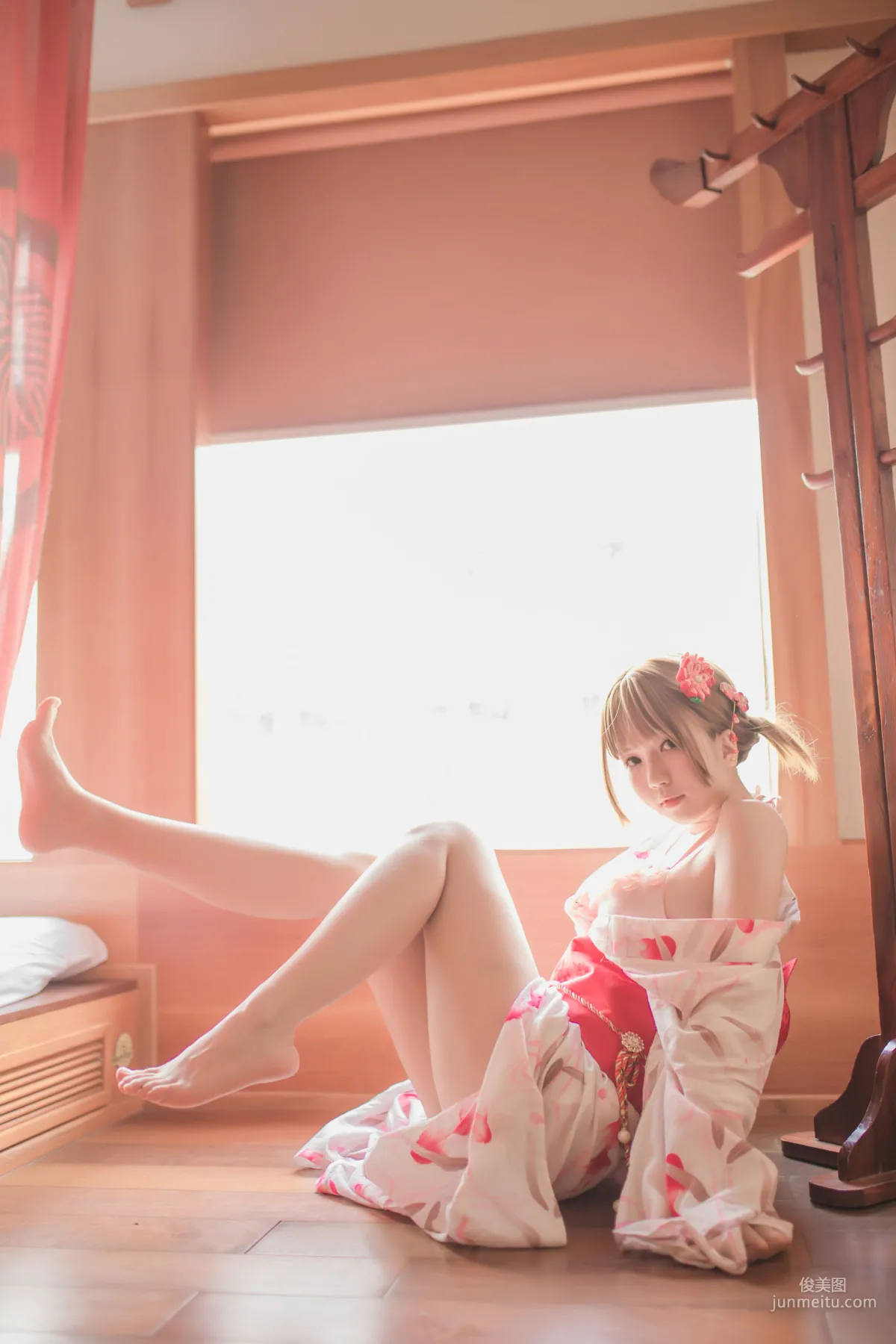 Yoko宅夏《妹湯物語(和服)》 [蘿莉COS] 寫真集 26