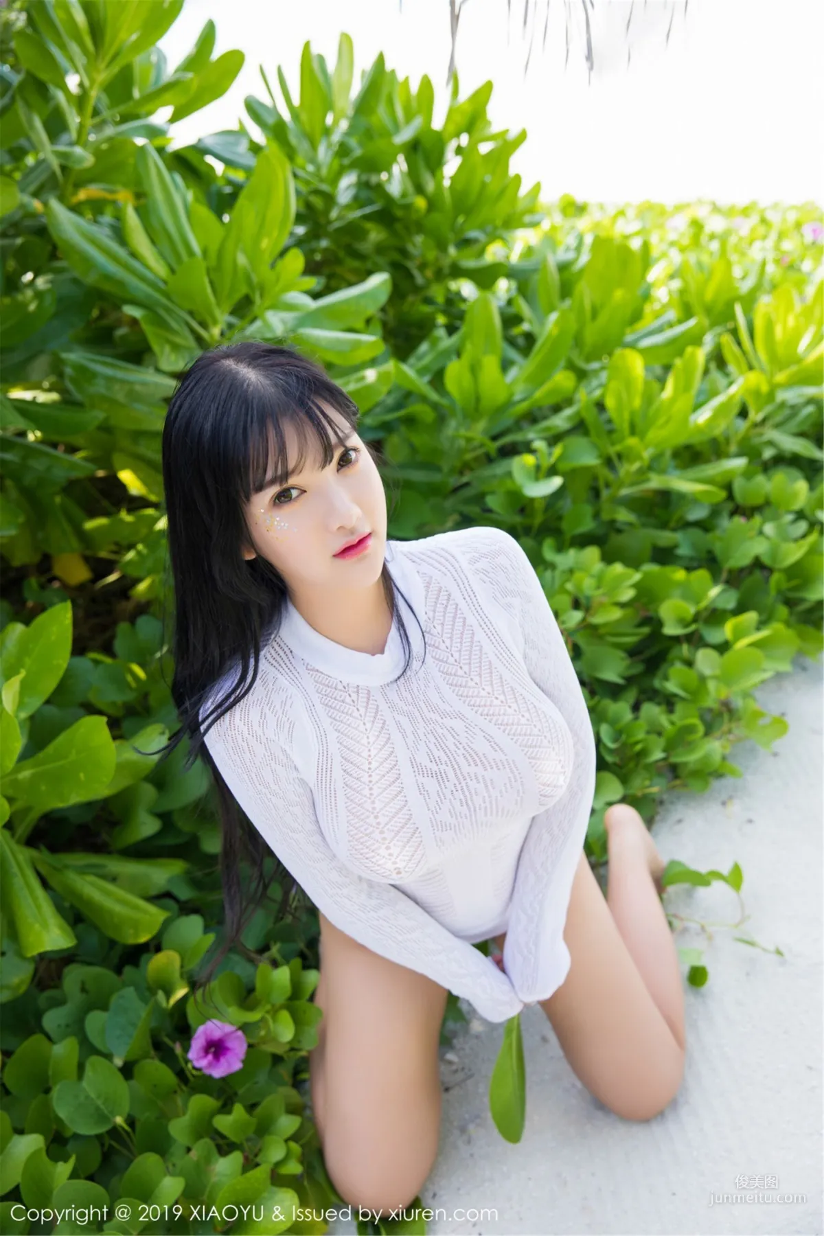 小尤奈《巨乳女神小尤奈馬代新圖》 [語畫界XIAOYU] Vol.070 寫真集 41