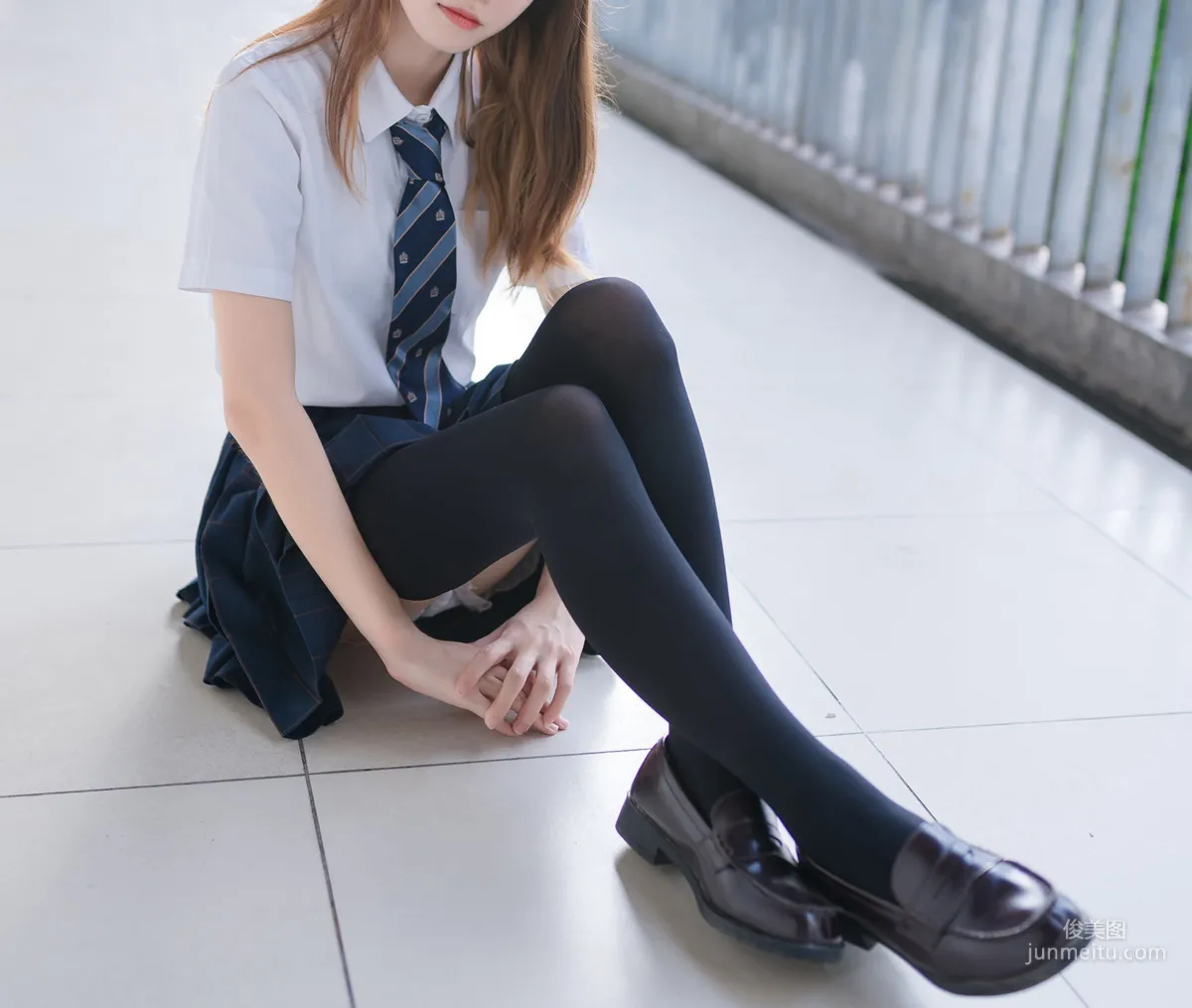 [风之领域] NO.070 午后阳光下的黑丝学妹 写真集7