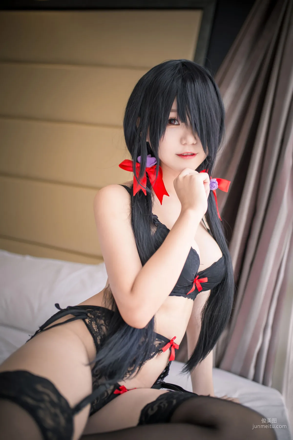 Yoko宅夏《狂三内衣》 [萝莉COS] 写真集1