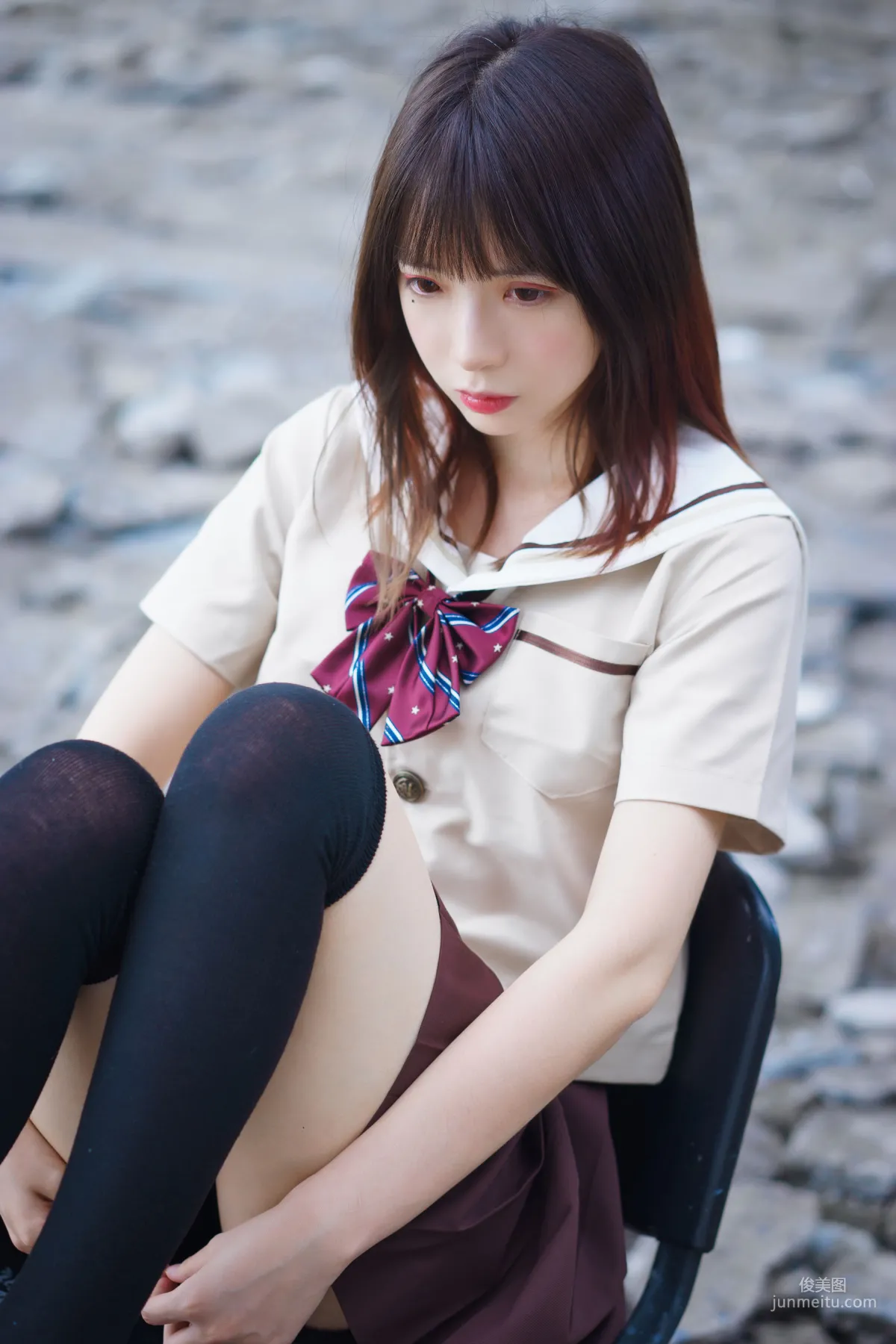 瘋貓ss《絲襪狂想曲(傘)》 [蘿莉COS] 寫真集 10