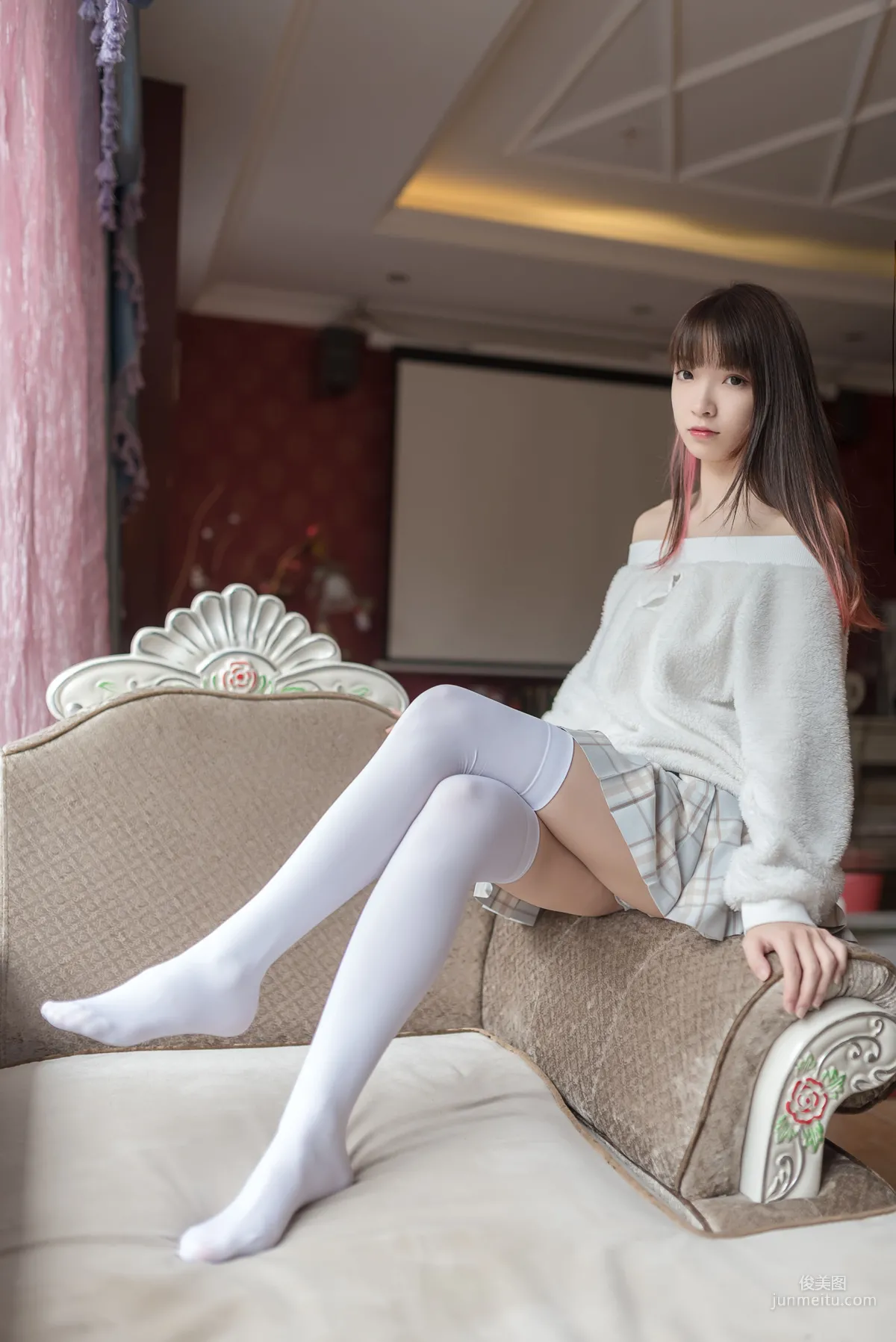 [风之领域] NO.013 富贵少女白丝 写真集16