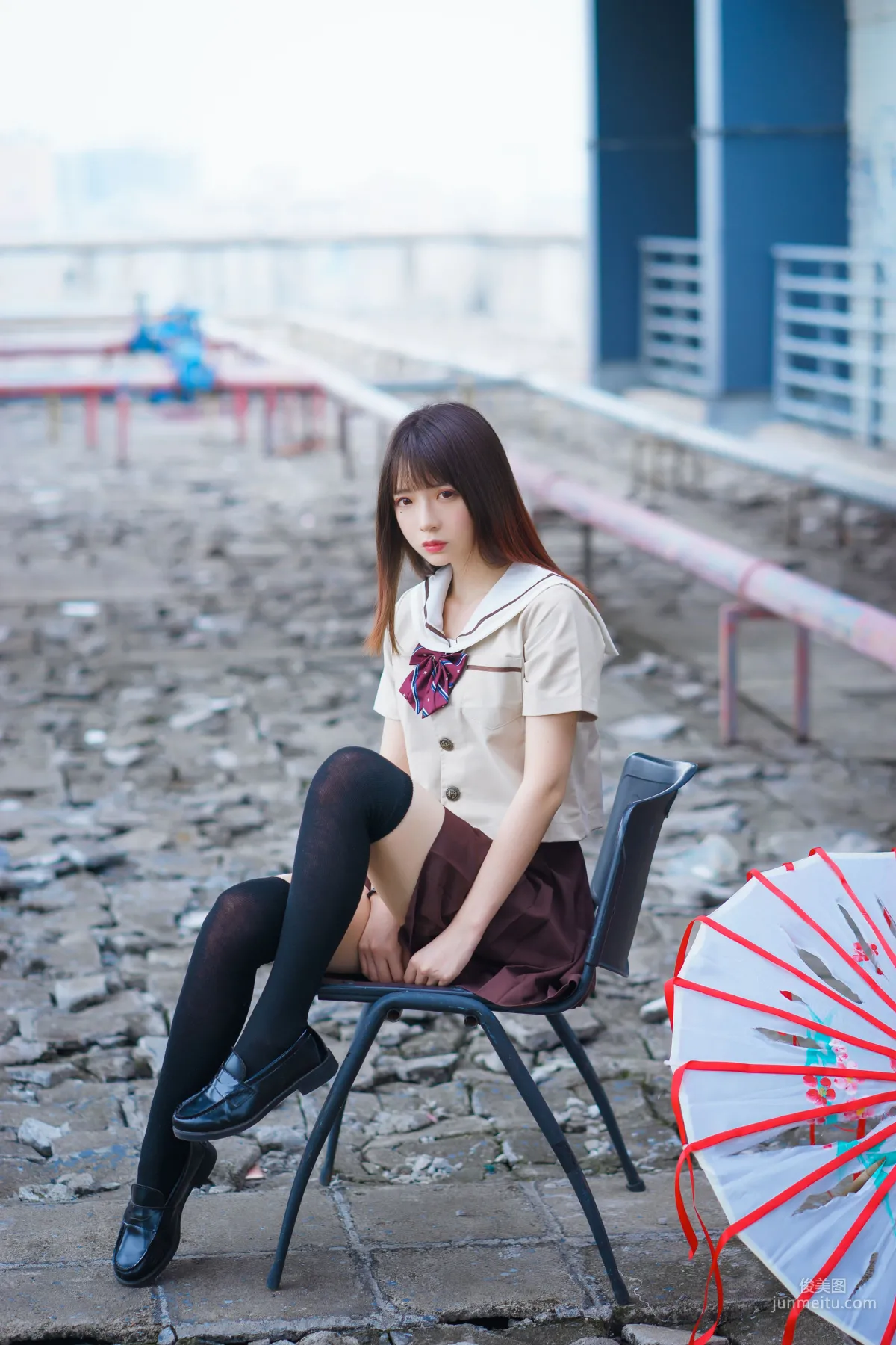 瘋貓ss《絲襪狂想曲(傘)》 [蘿莉COS] 寫真集 2