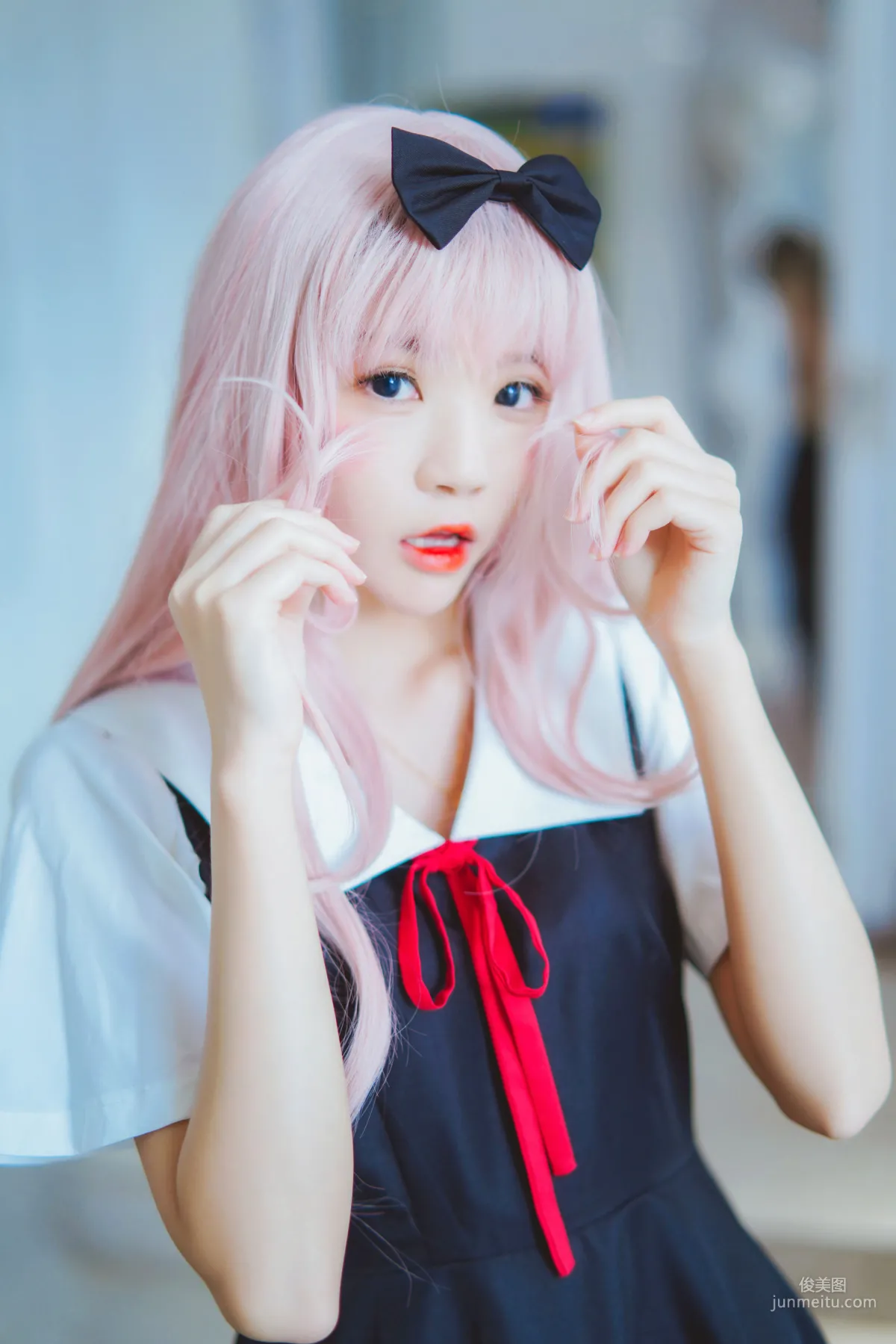 桜桃喵《藤原千花》 [蘿莉COS] 寫真集 16