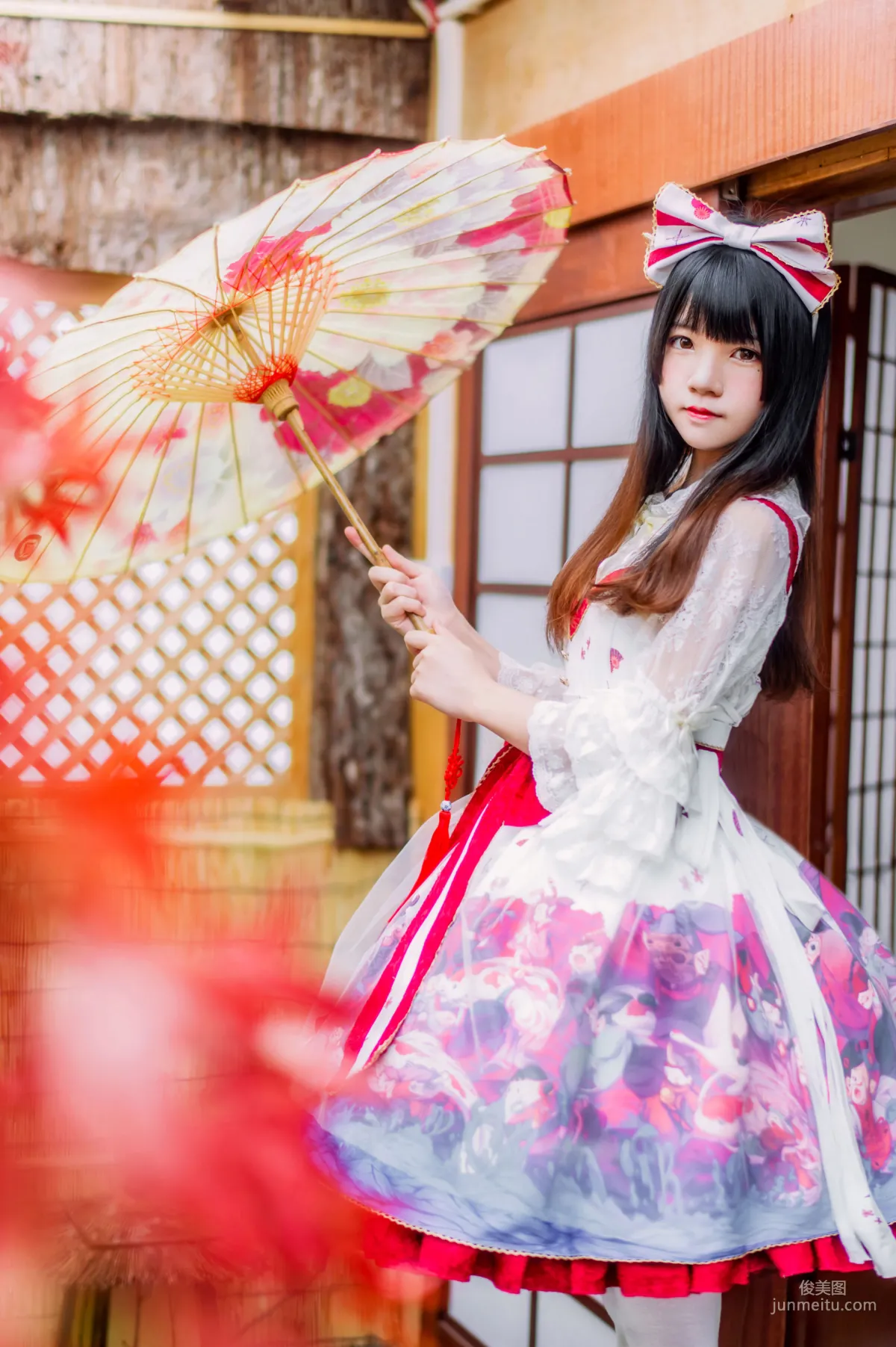 桜桃喵《和風lolita》 [蘿莉COS] 寫真集 12