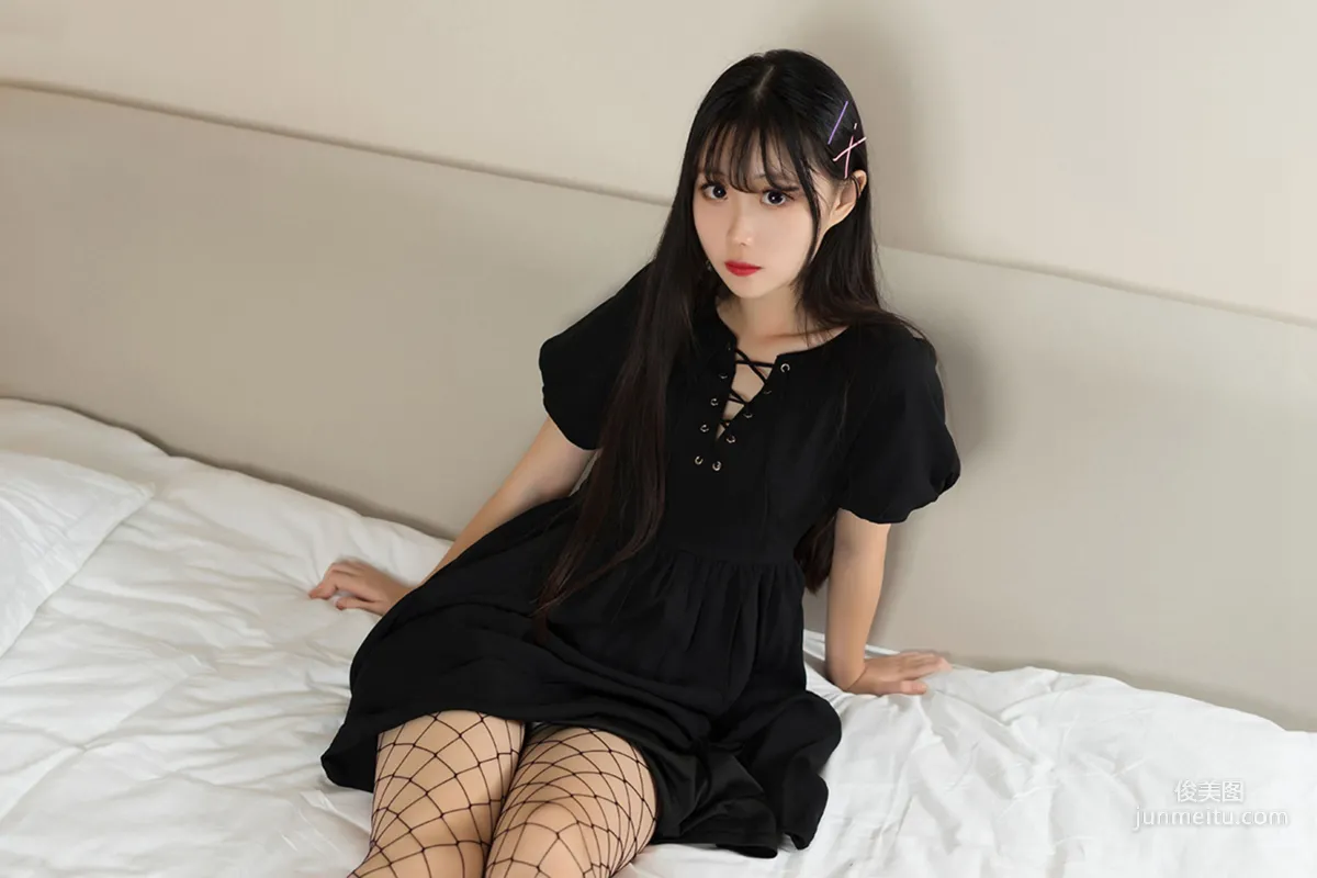 [风之领域] NO.116 黑网袜少女 写真集20
